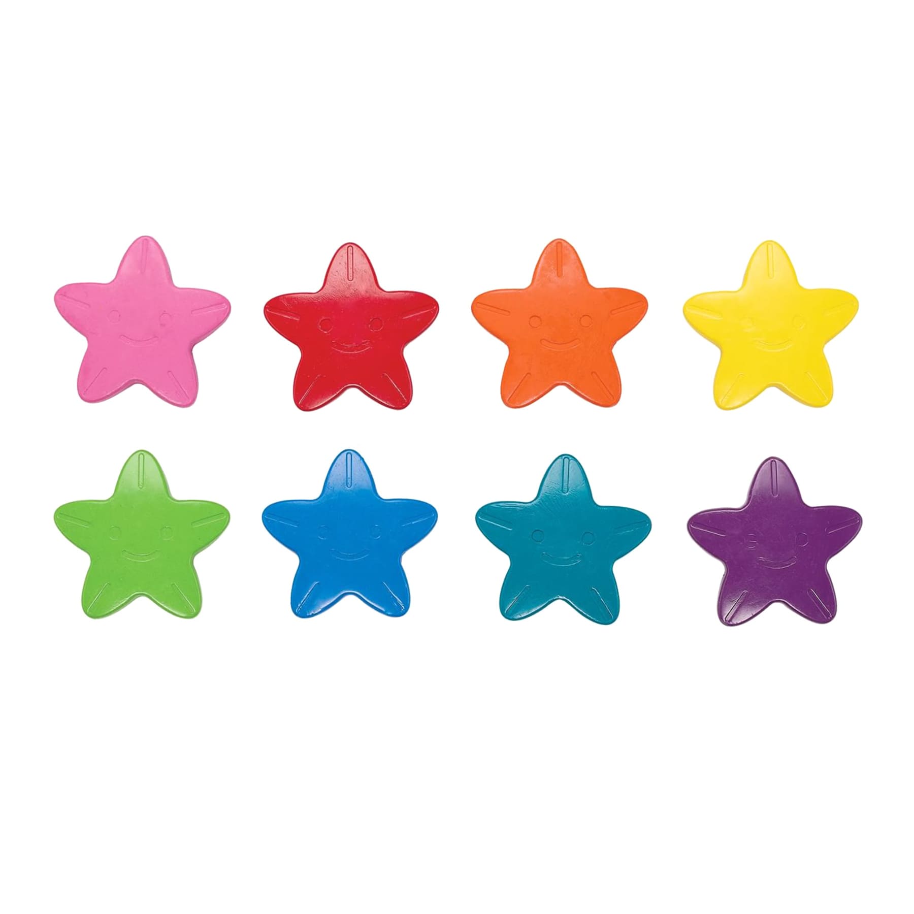 Set of 6 Sea Star Crayons