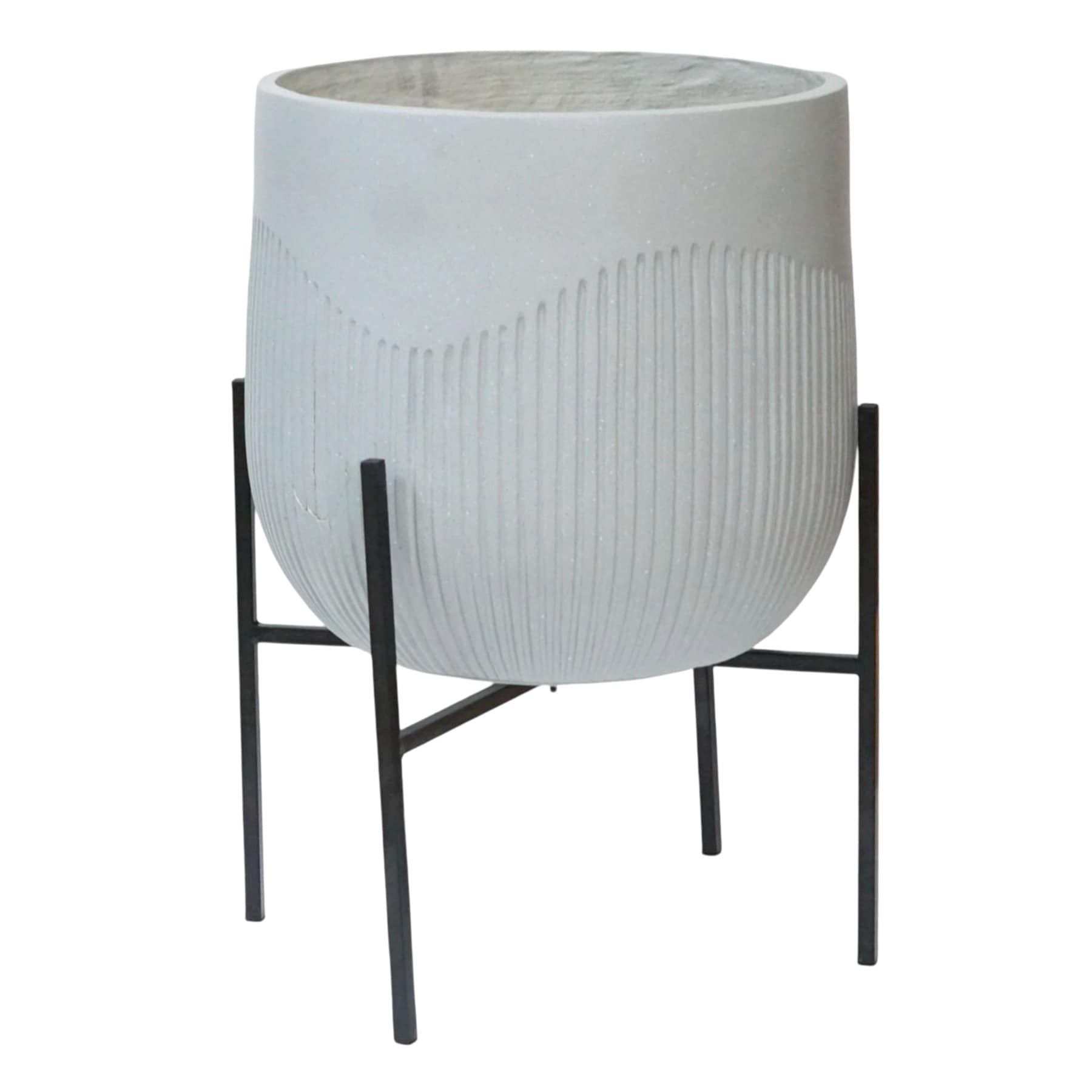 Grey Planter Stand, Small