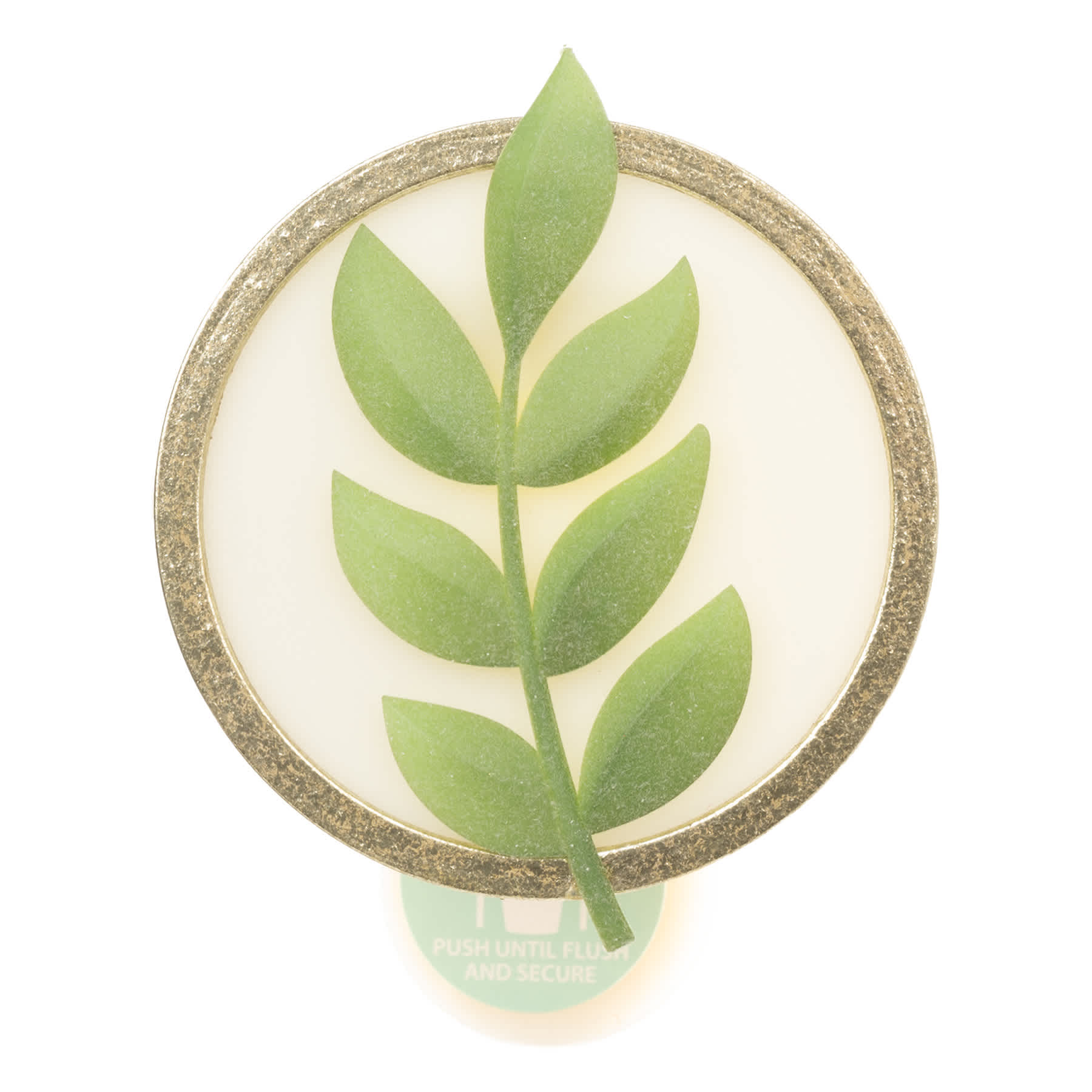 Green Leaf Led Plug-In Fragrance Oil Diffuser Scent Charm