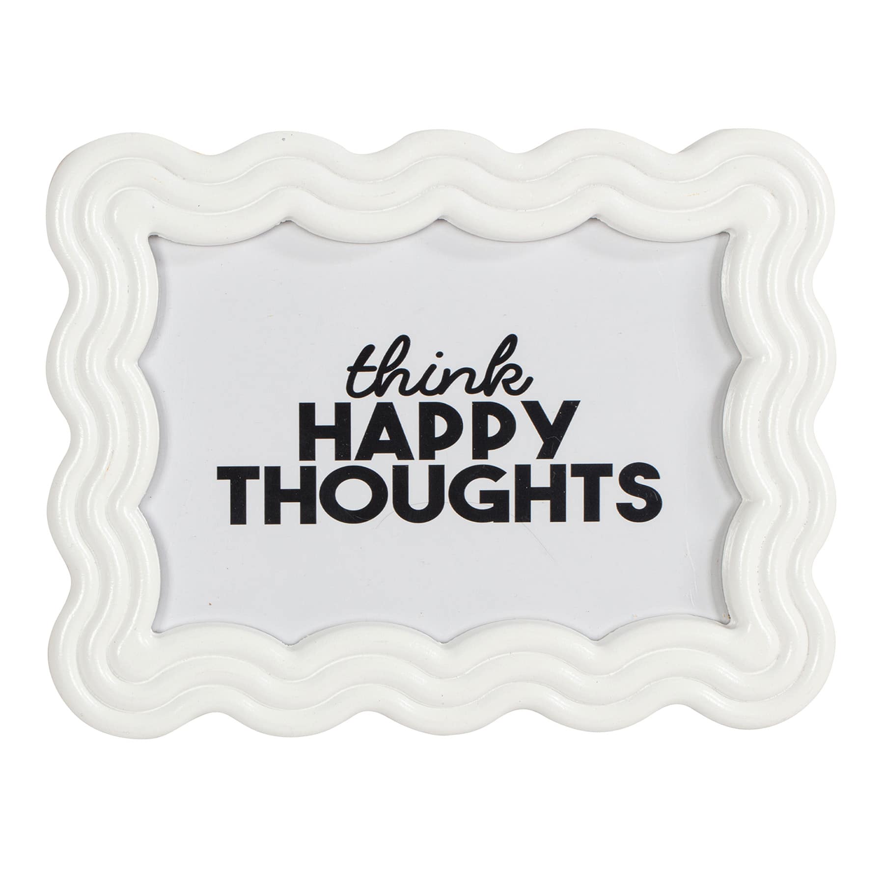 Happy Thoughts Table Sign, 9x7