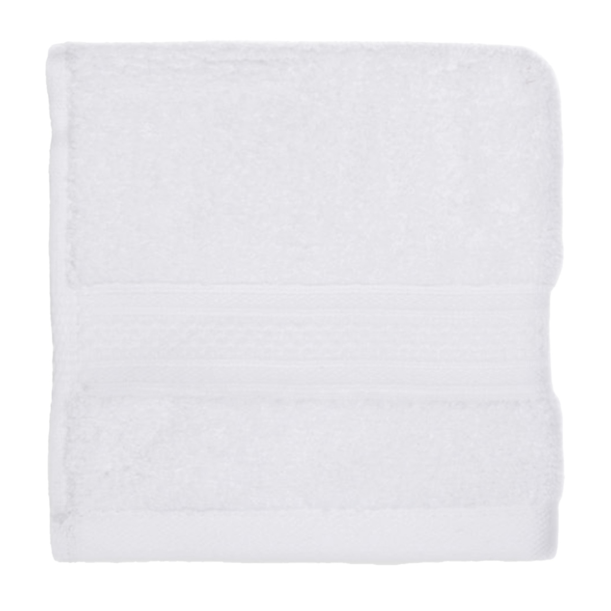 Providence Luxury White Washcloth, 13"