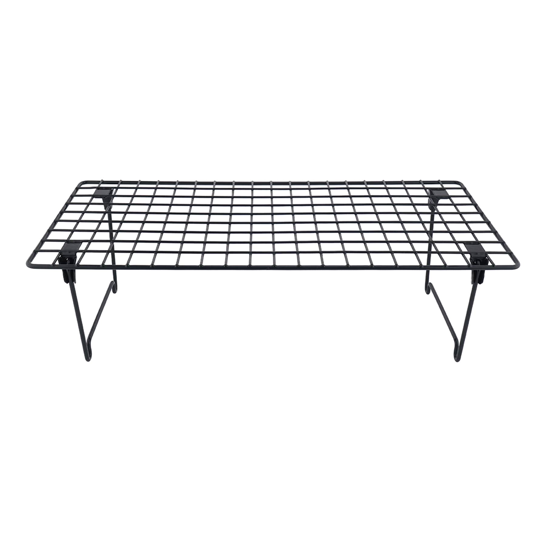 Black Metal Stacking Shoe Riser