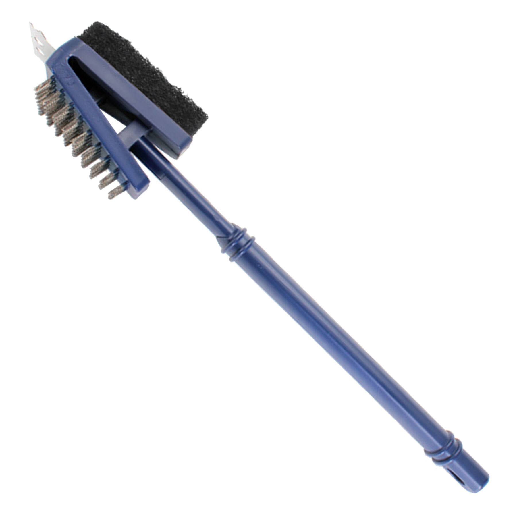 Dual Nylon Bristle Grill Brush, 14"