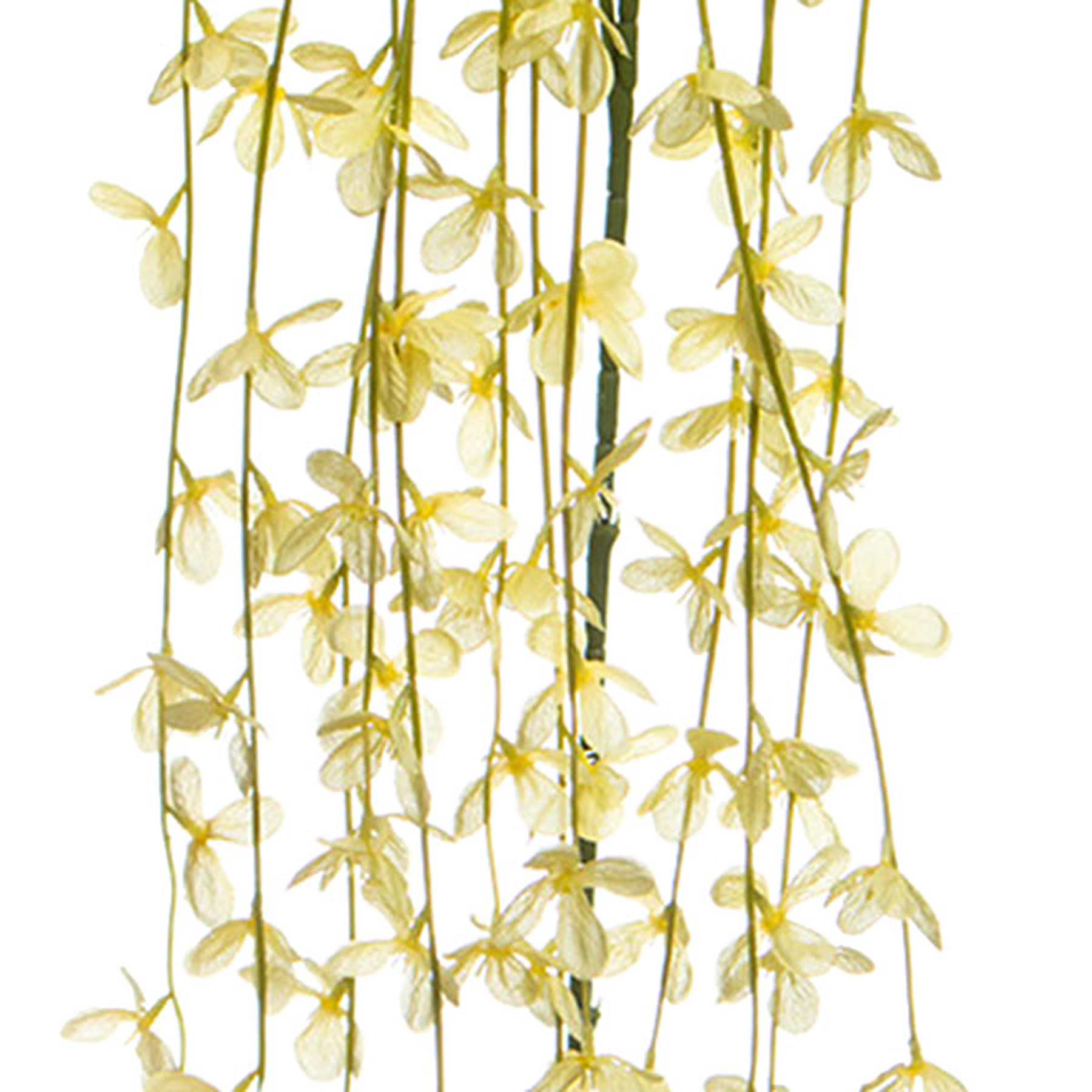 Yellow Hanging Forsythia Spray, 49"