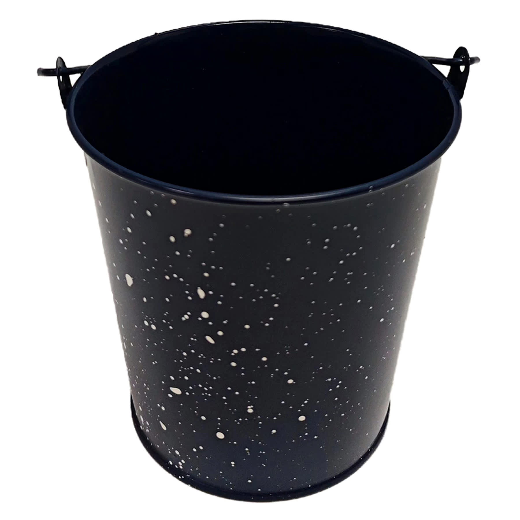 Blue Metal Bucket, 4"