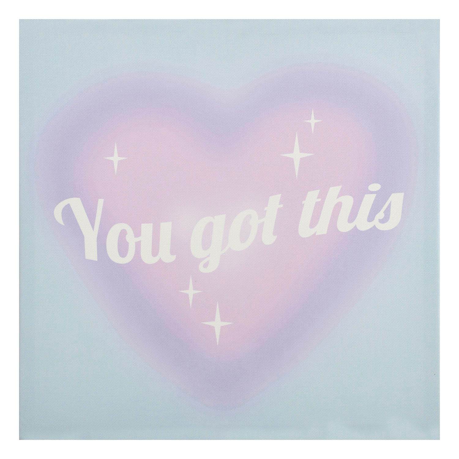 You Got This Canvas Wall Sign, 12"