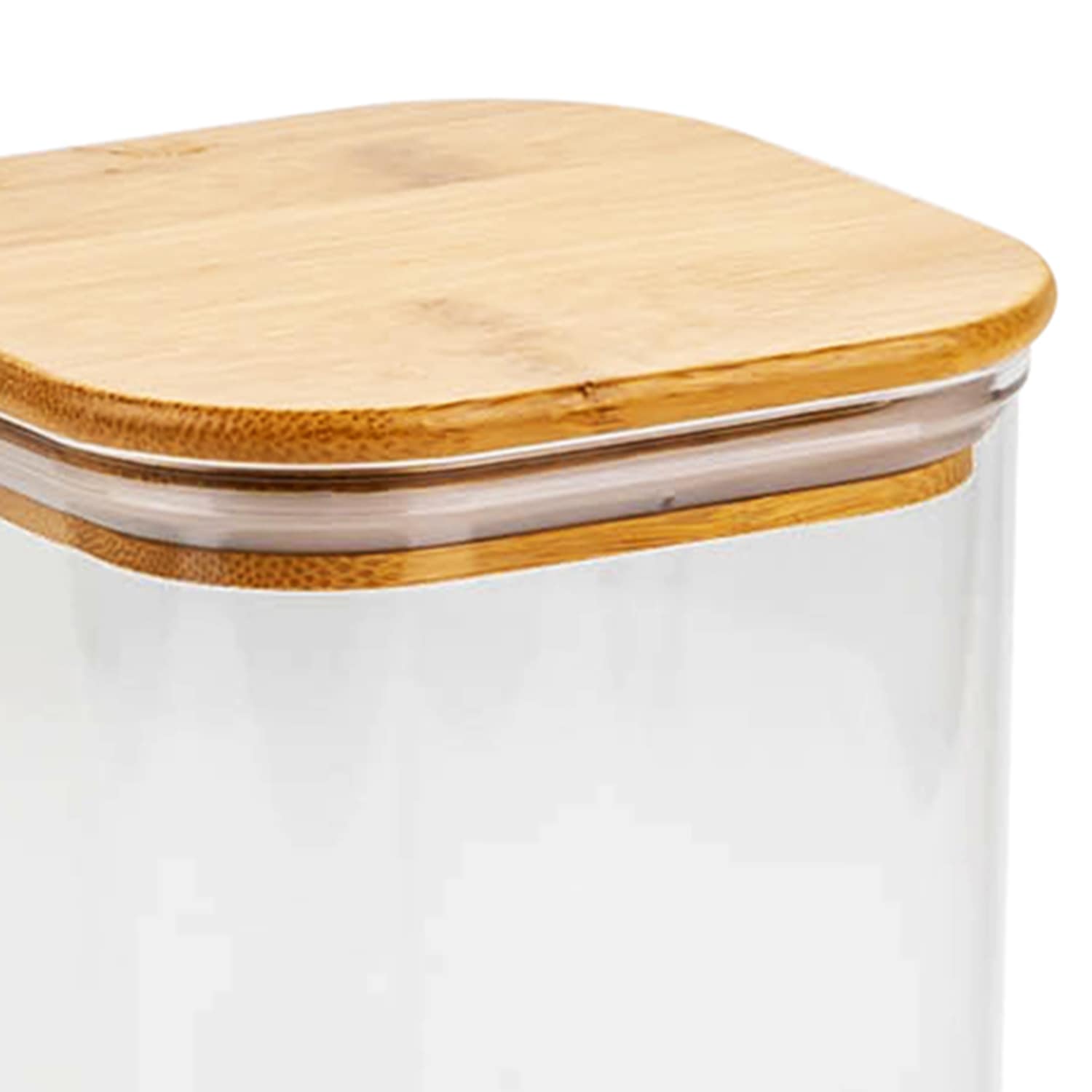 Tall Food Storage Container with Bamboo Lid, 57.5oz