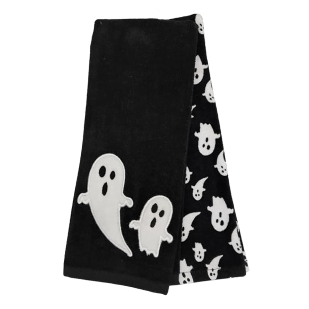 Happy Haunting 2-Pack Happy Haunting Ghost Embroidered Hand Towel Set