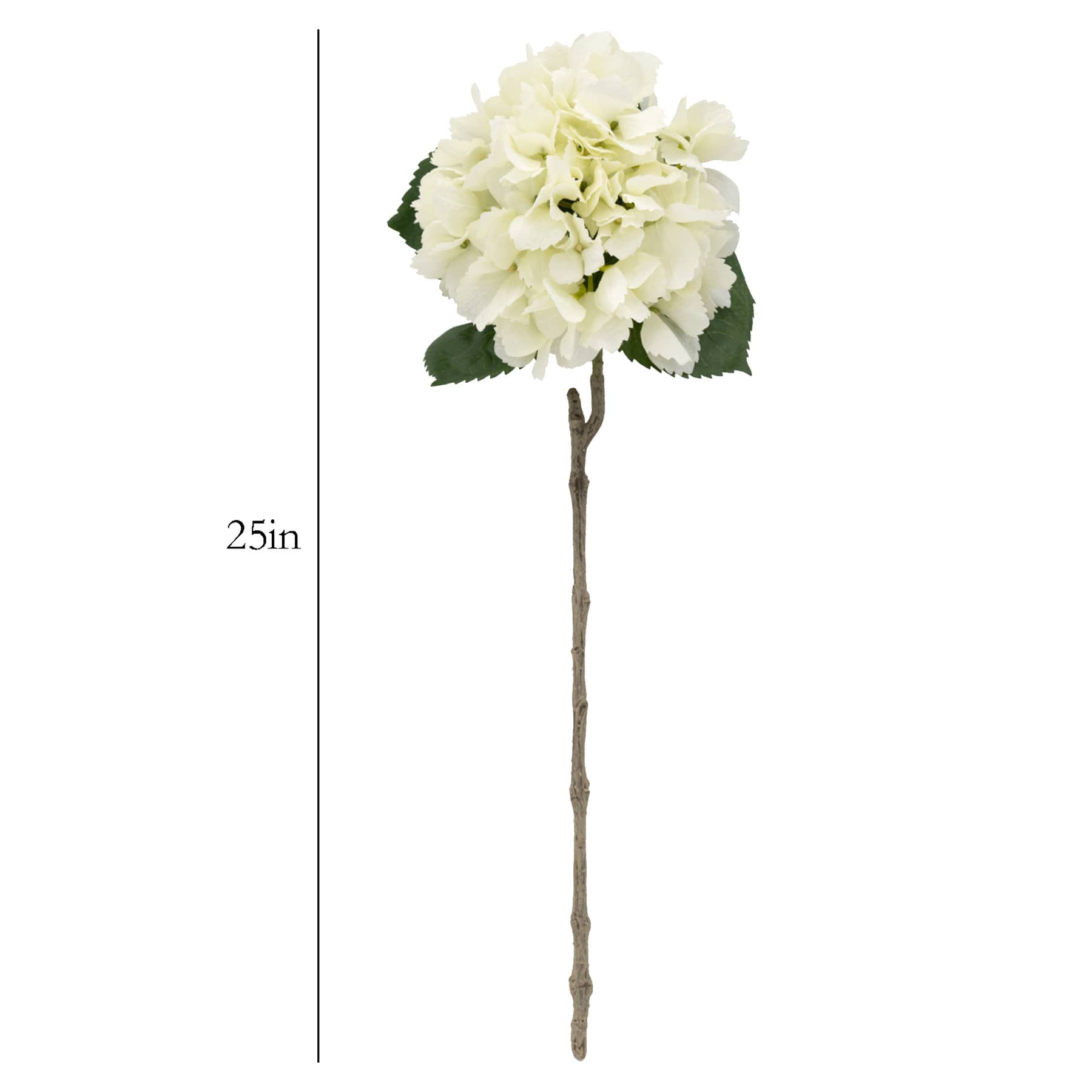 25IN GR REAL-FEEL HYDRANGEA STEM
