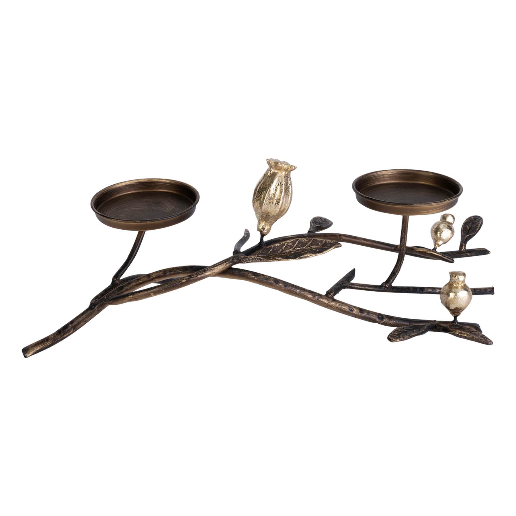 Providence Branch Metal Candle Holder, 19"