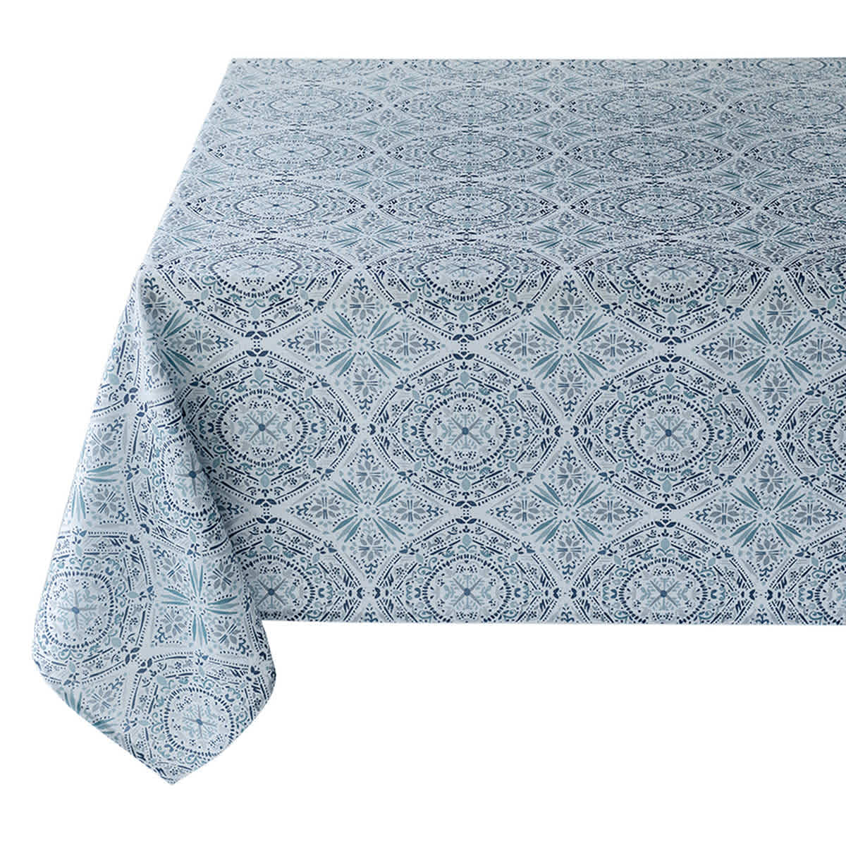 Cameo Blue Morocco Tablecloth, 60x104