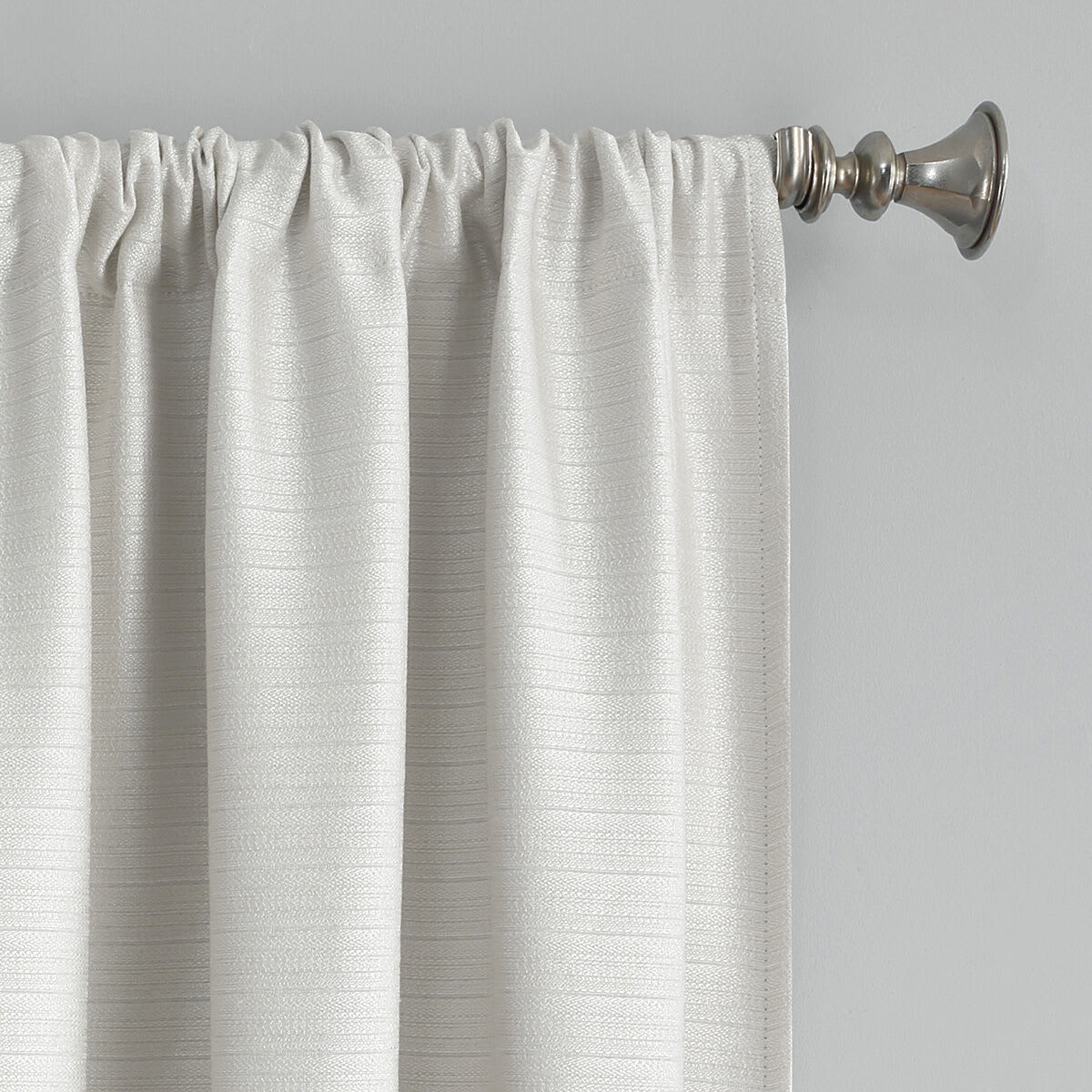 Sun Zero Pearl Thermal Lined Blackout Curtain Panel, 84"