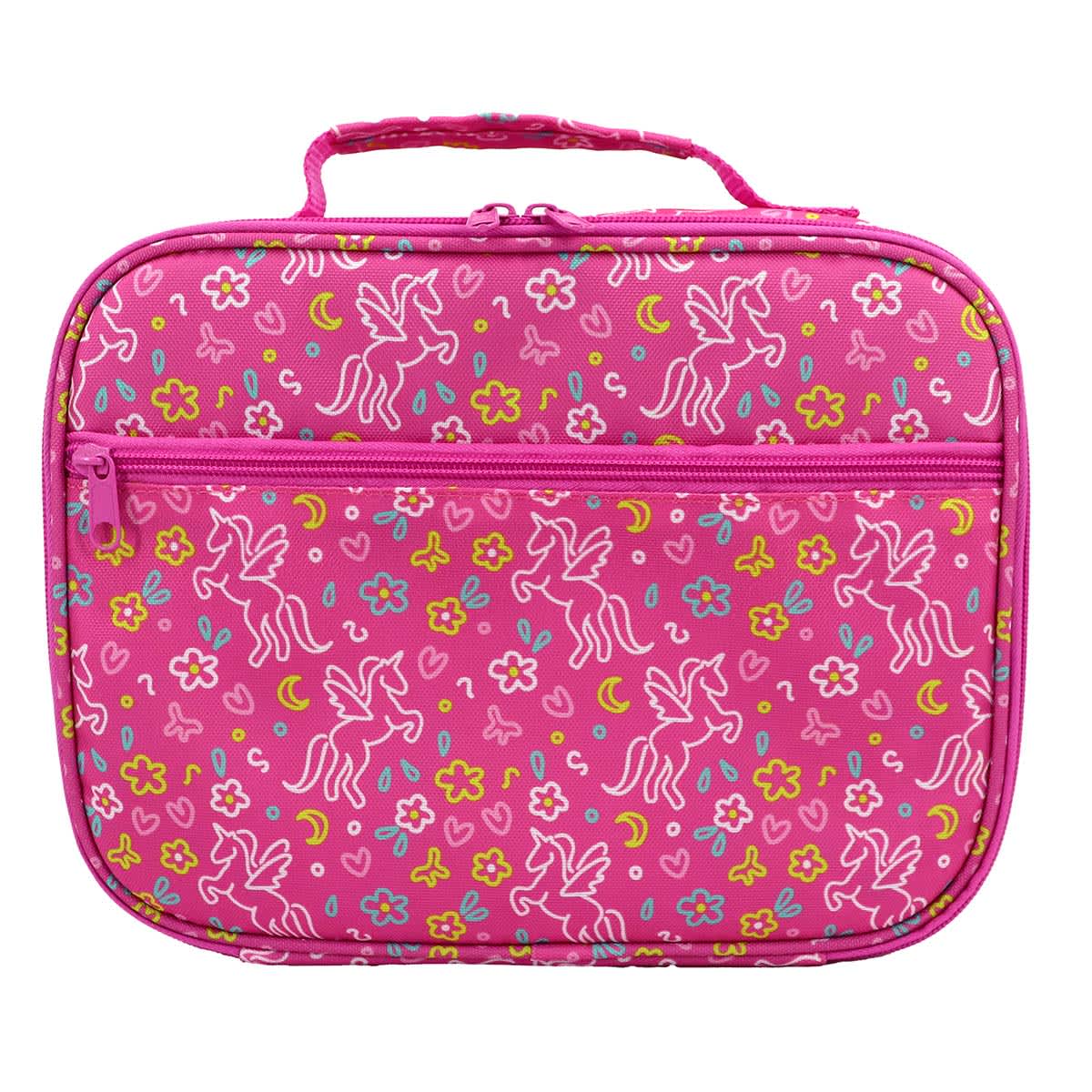 Unicorn Pink Kids Lunch Box