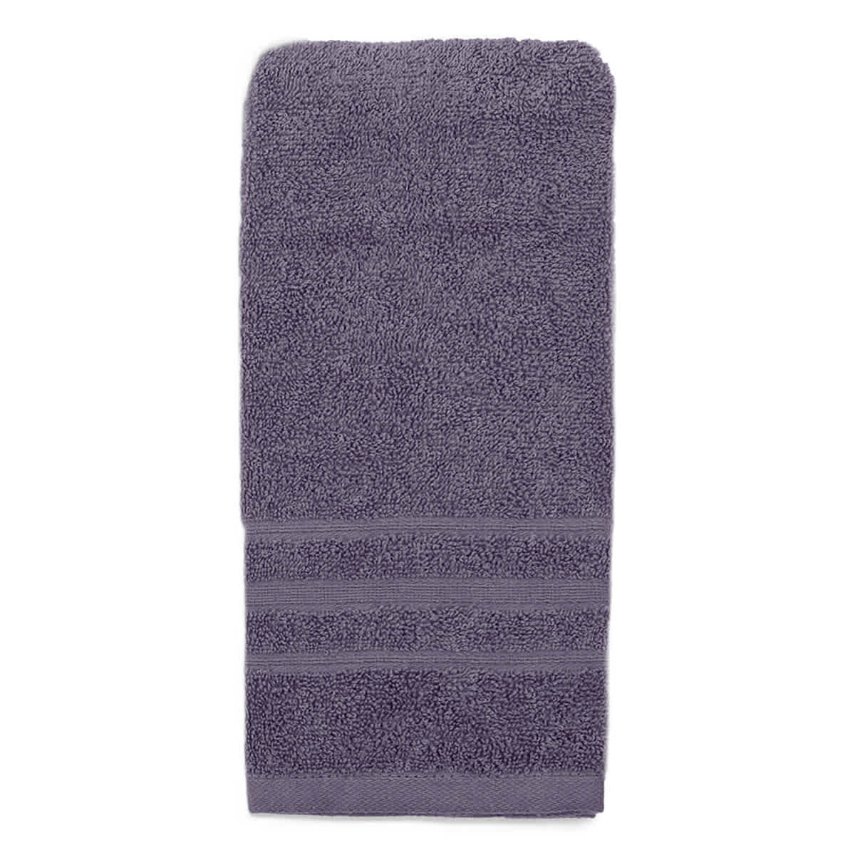 Essential Solid Purple Hand Towel, 16x26