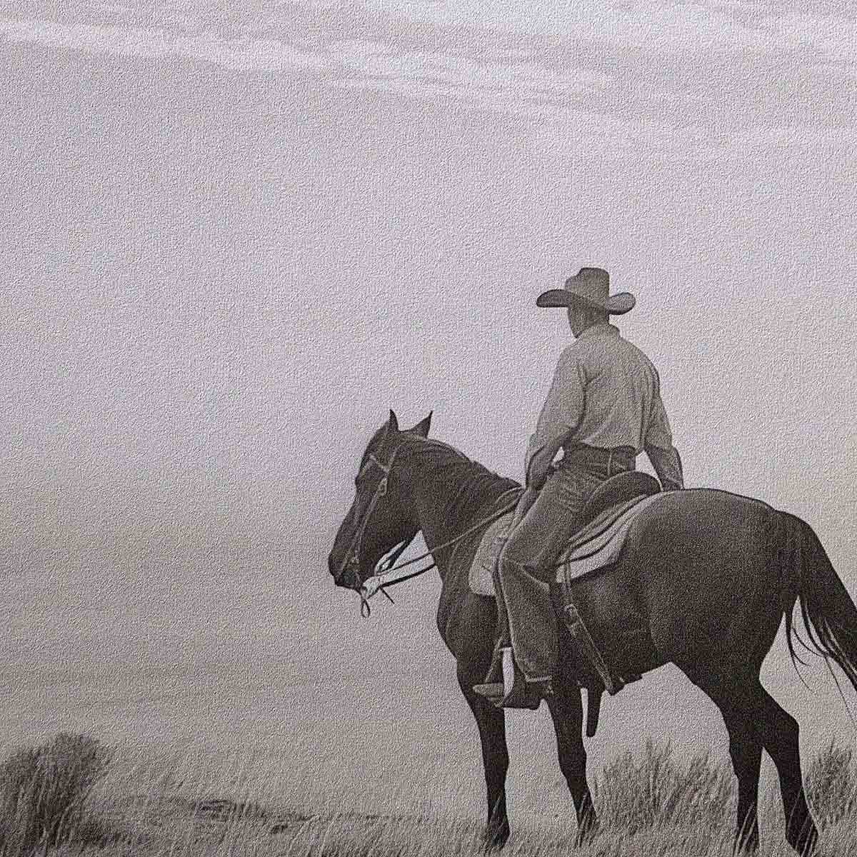 Cowboy Go Adventure Canvas Wall Art, 28x22