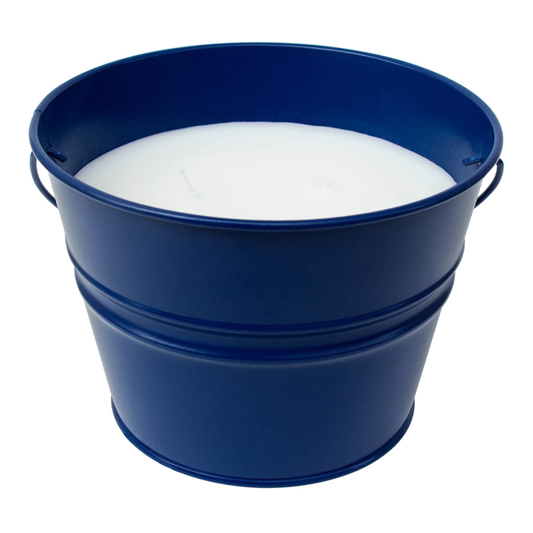 Royal Blue Bucket Citronella Candle, 28oz