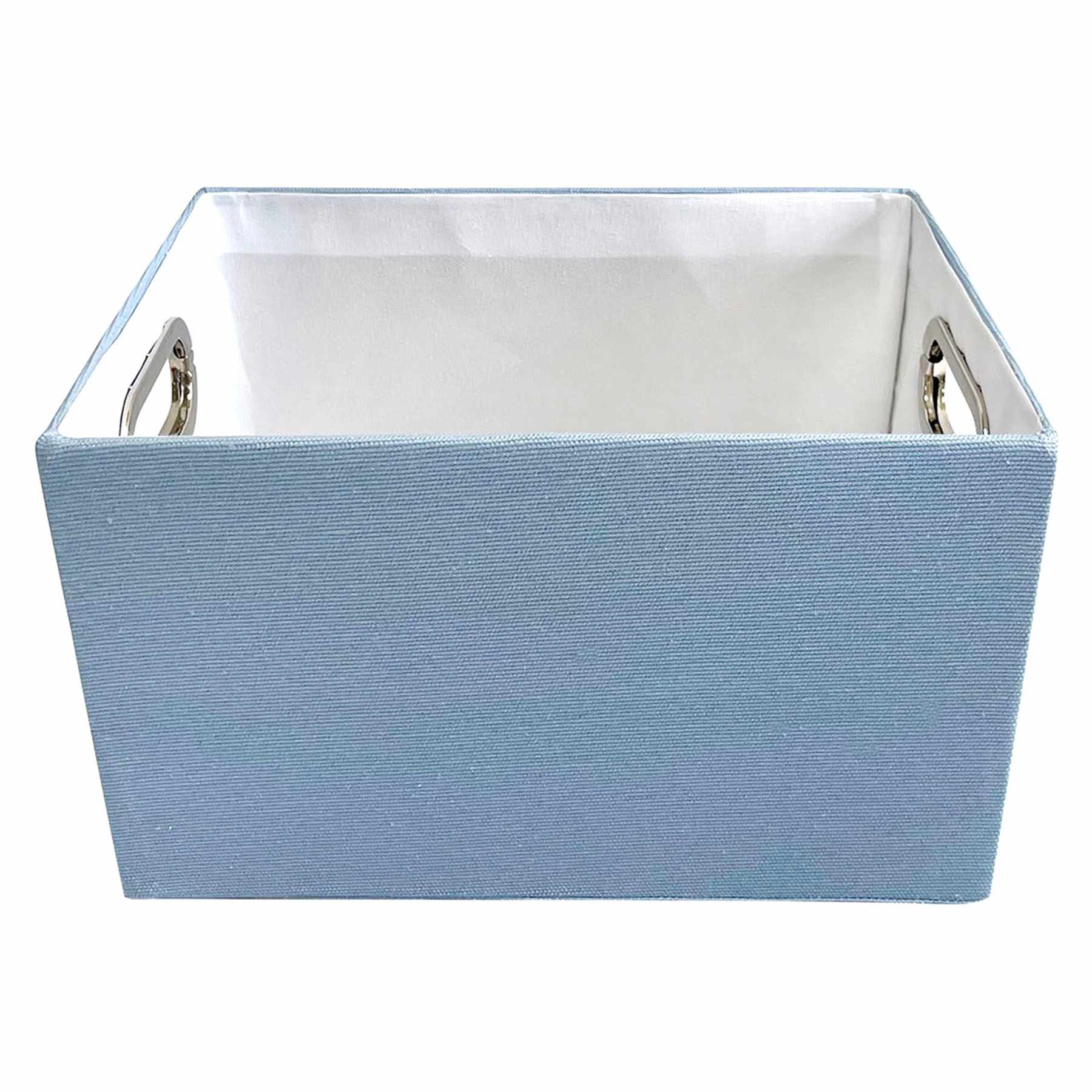 Tiny Dreamers Cerulean Fabric Storage Basket, Medium