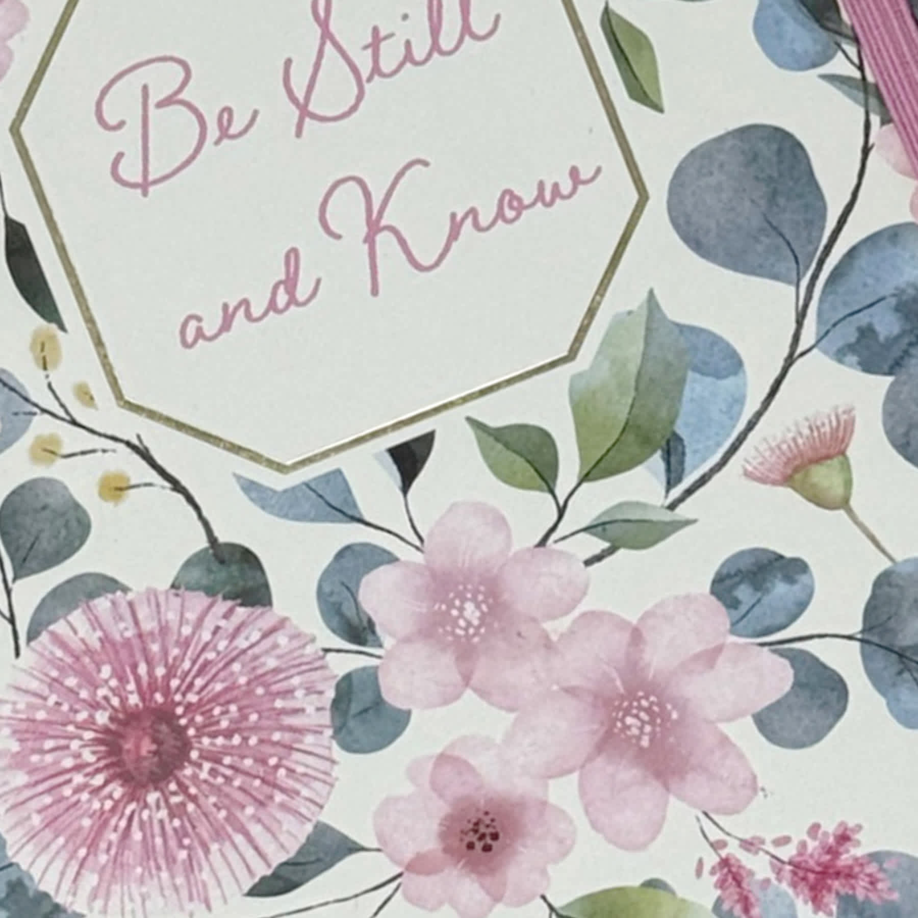 Chunky Spiral - Floral Be Still And Know