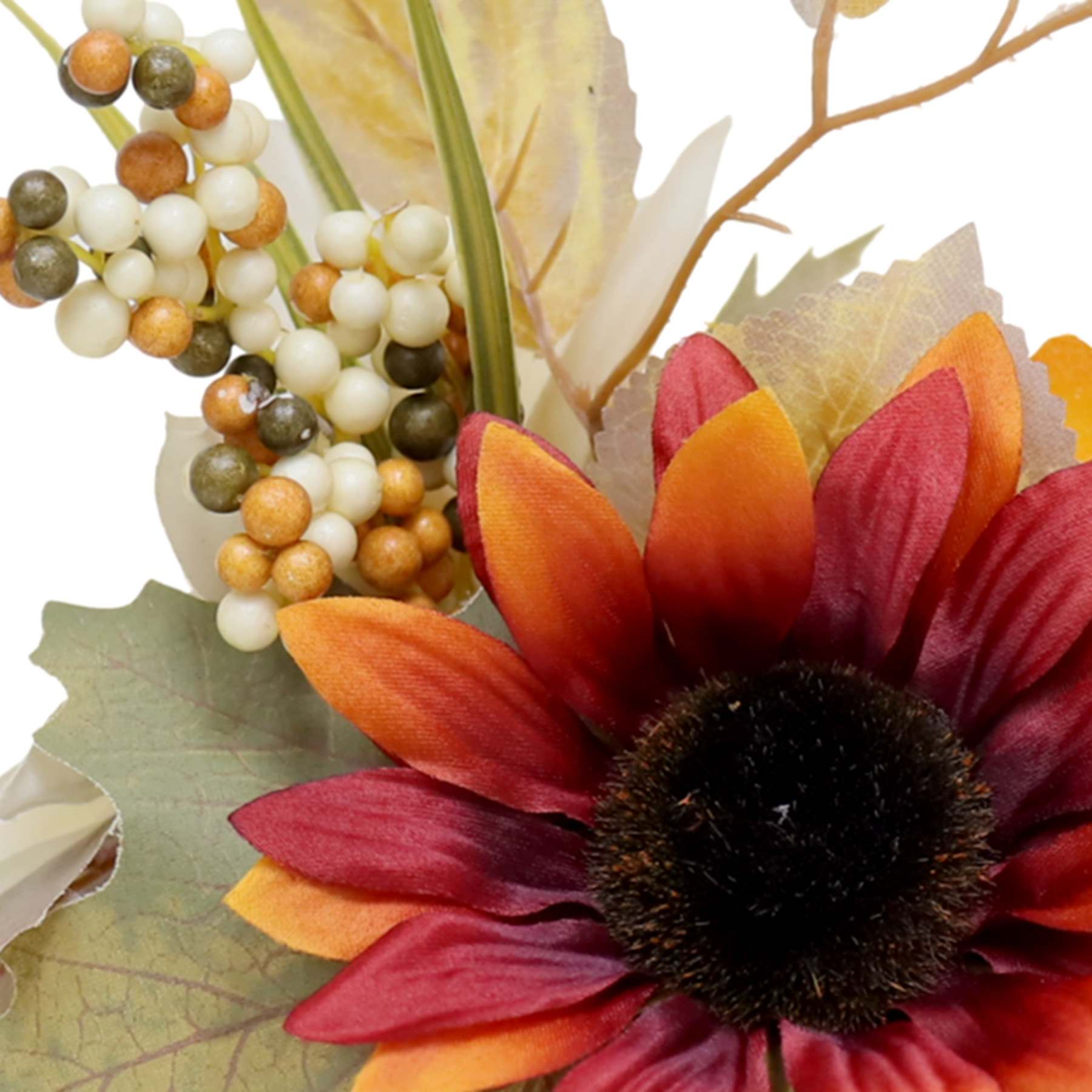 Harvest Floral in Basket, 10"