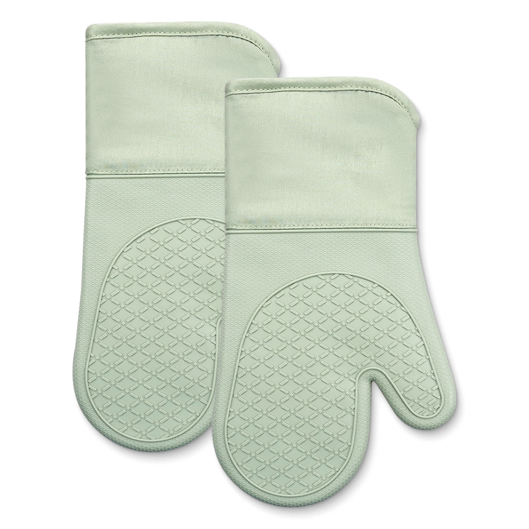 Green Silicone Oven Mitt
