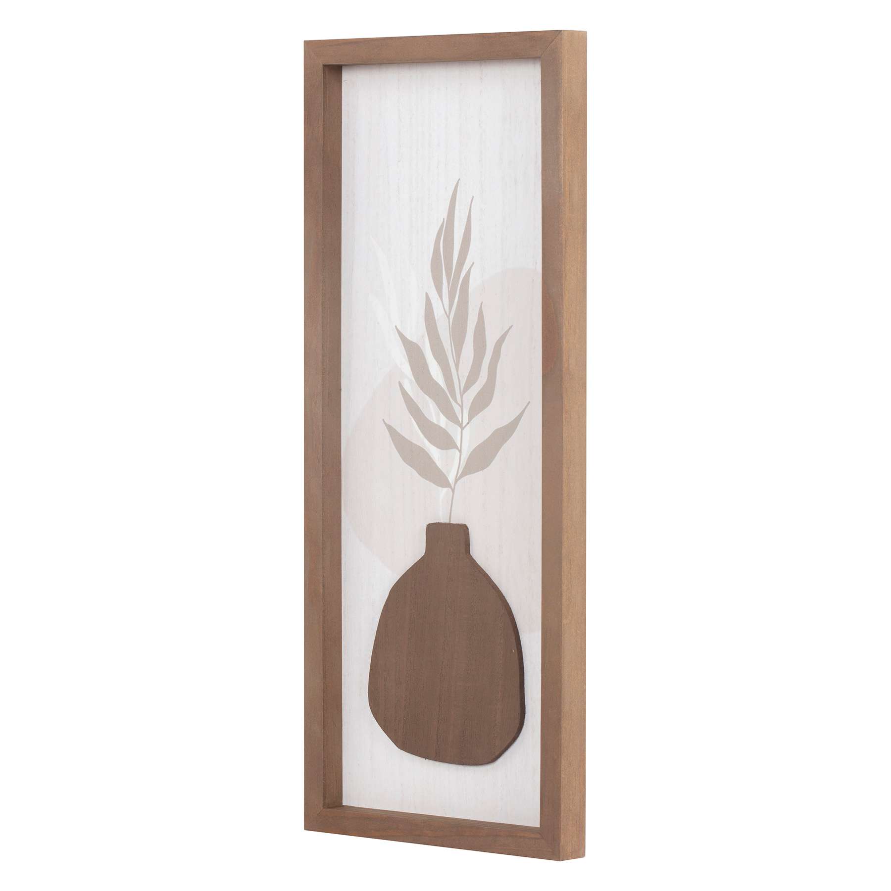 Cutout Botanical Wooden Wall Art, 8x20