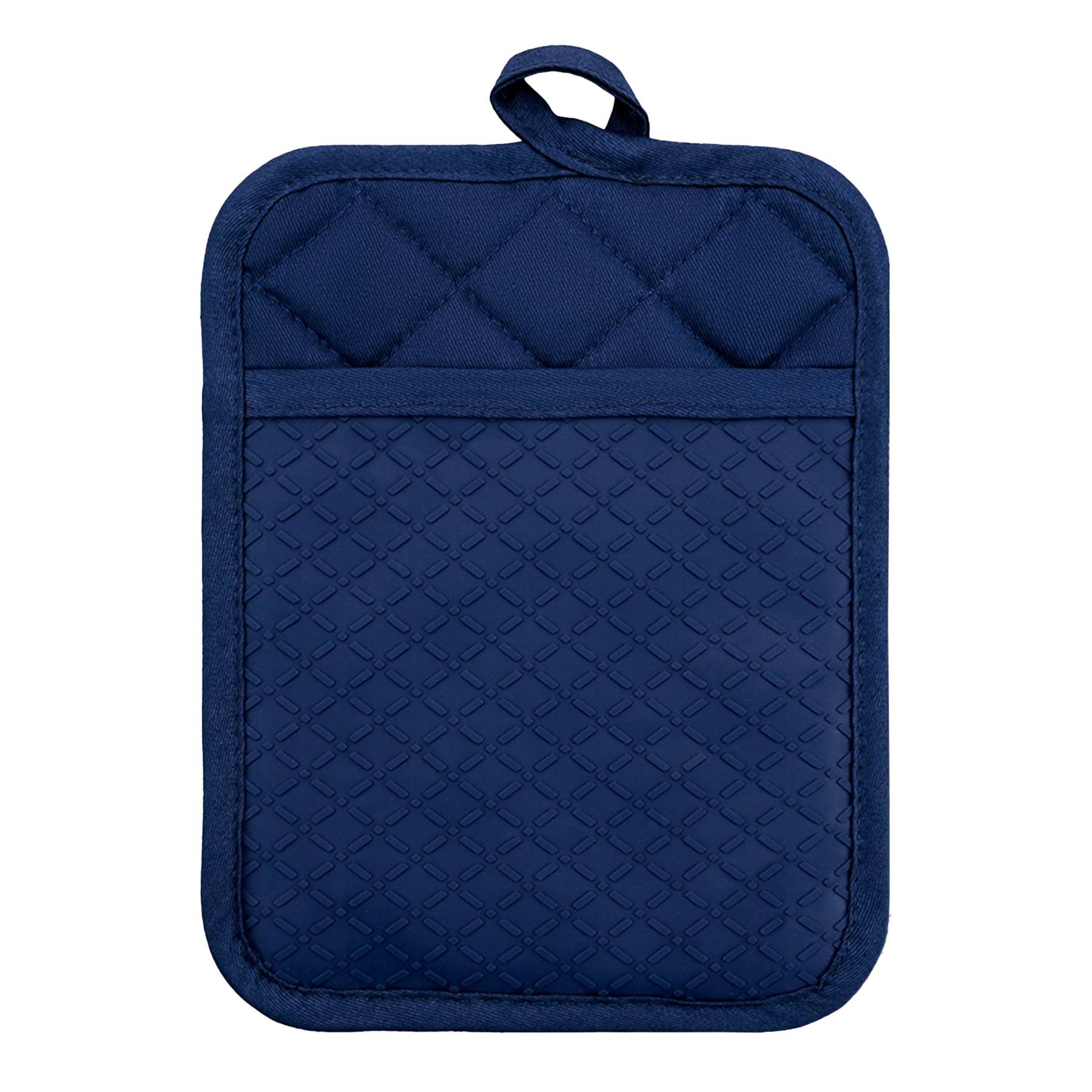 Blue Silicone Pot Holder