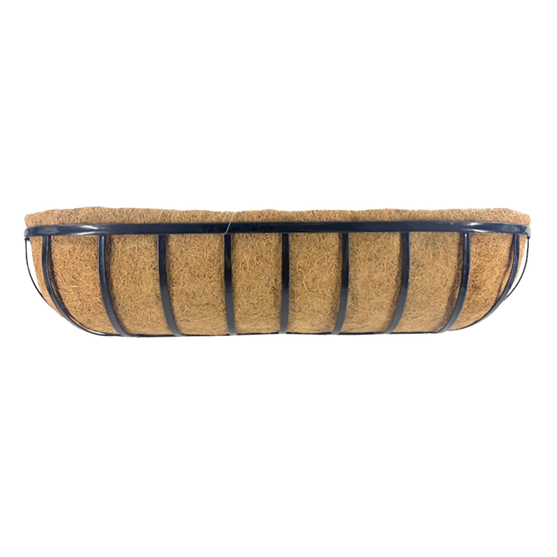 Coco Metal Trough Outdoor Planter, Medium