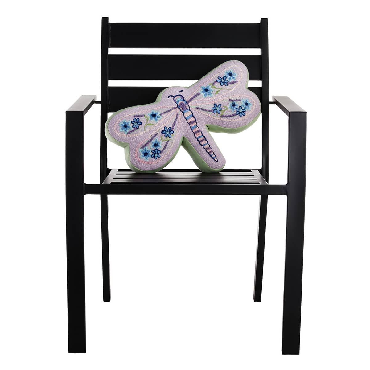 Providence Shaped Dragonfly Outdoor Pillow, 17x11