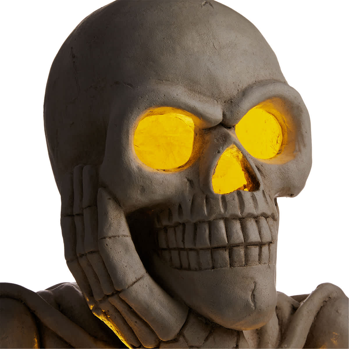 Midnight Shadows LED Skeleton Halloween Decor, 20"