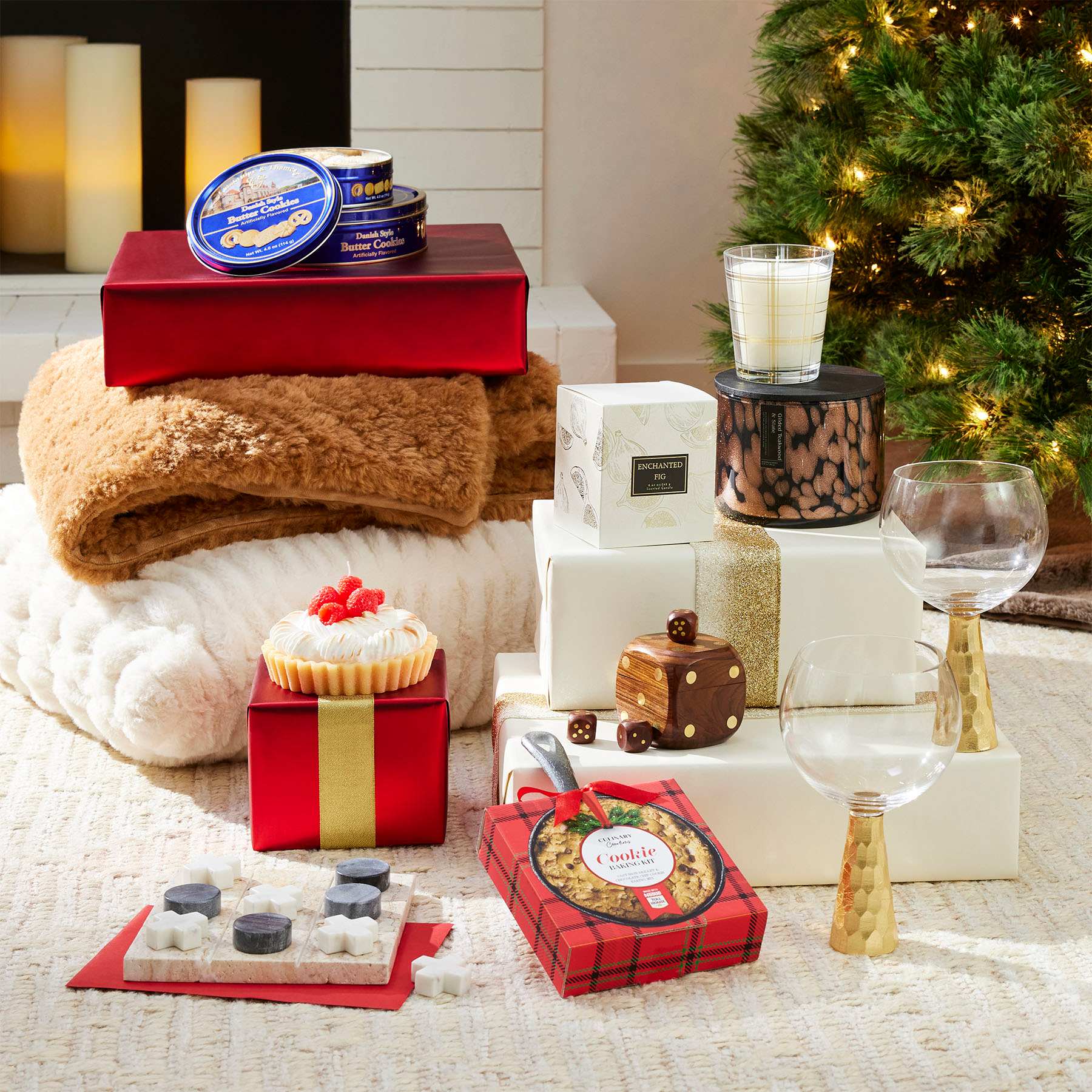 Brown Textured Faux Fur Throw Blanket, 50x60