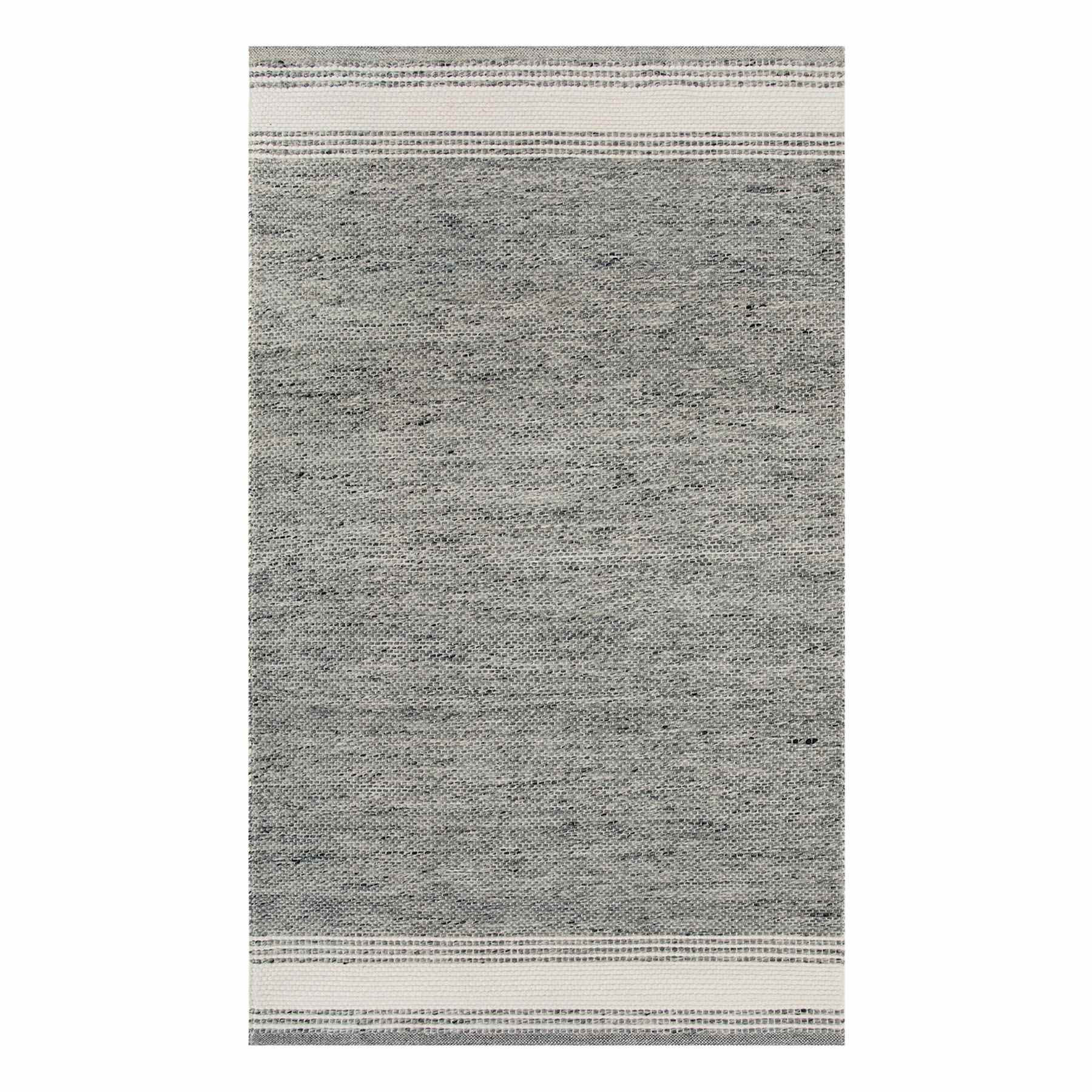 (A499) Ty Pennington Thornton Grey Woven Accent Rug, 3x5