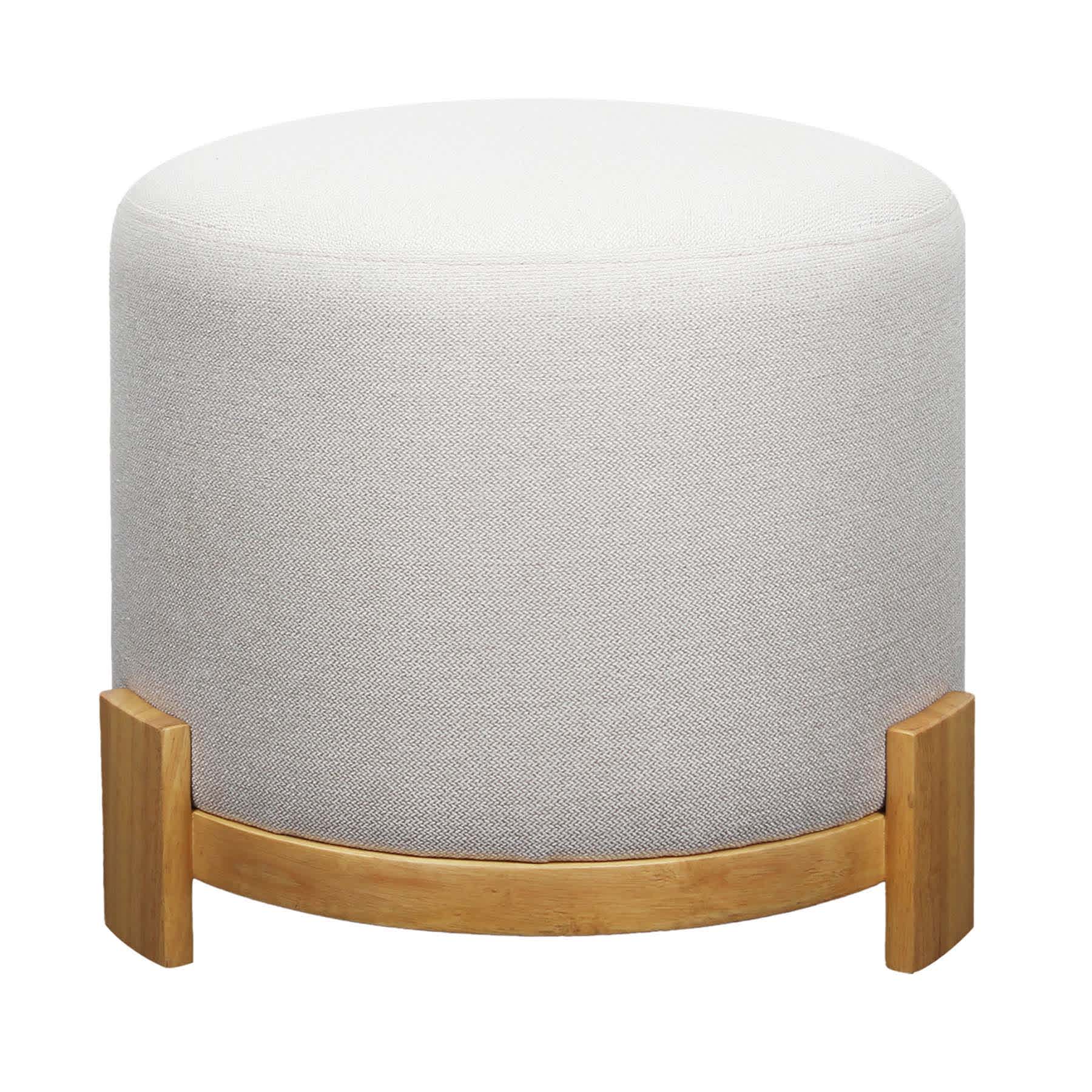 Huck Ottoman, Taupe