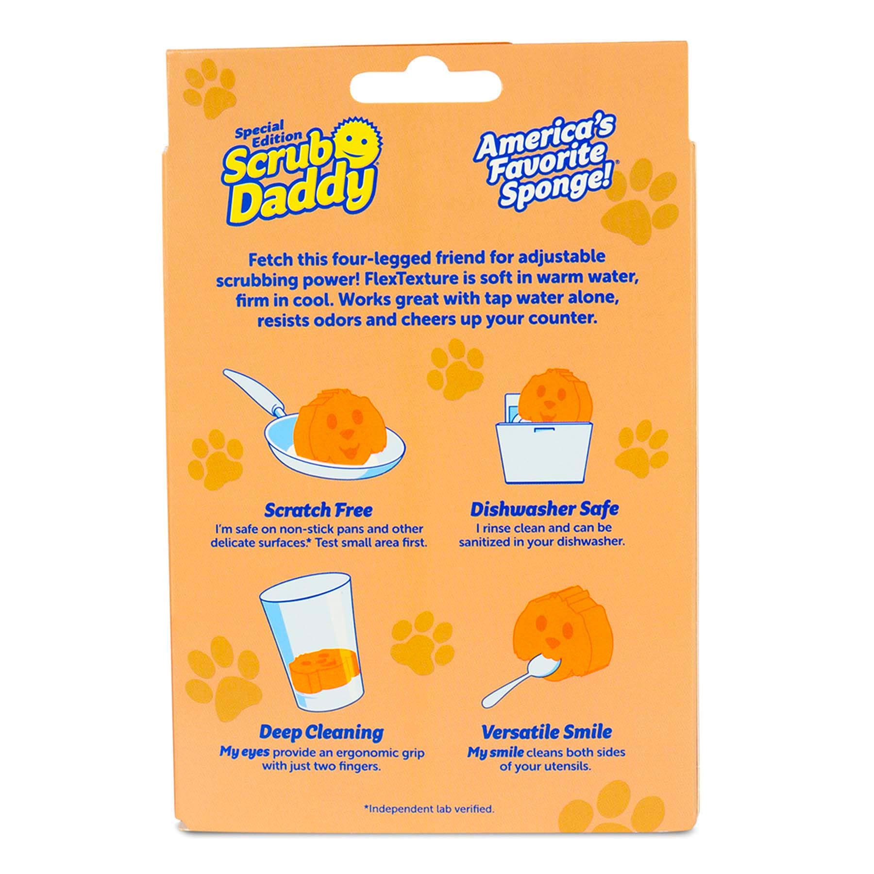 Scrub Daddy Se Pets Orange Dog