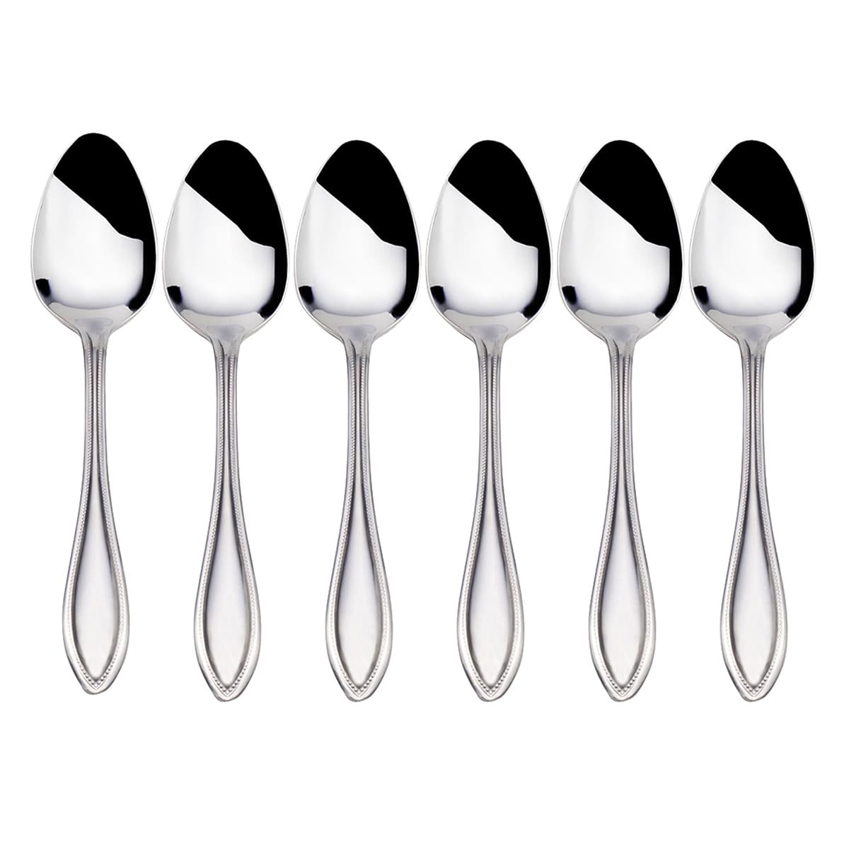 American Bead Set Of 6 Teaspoons