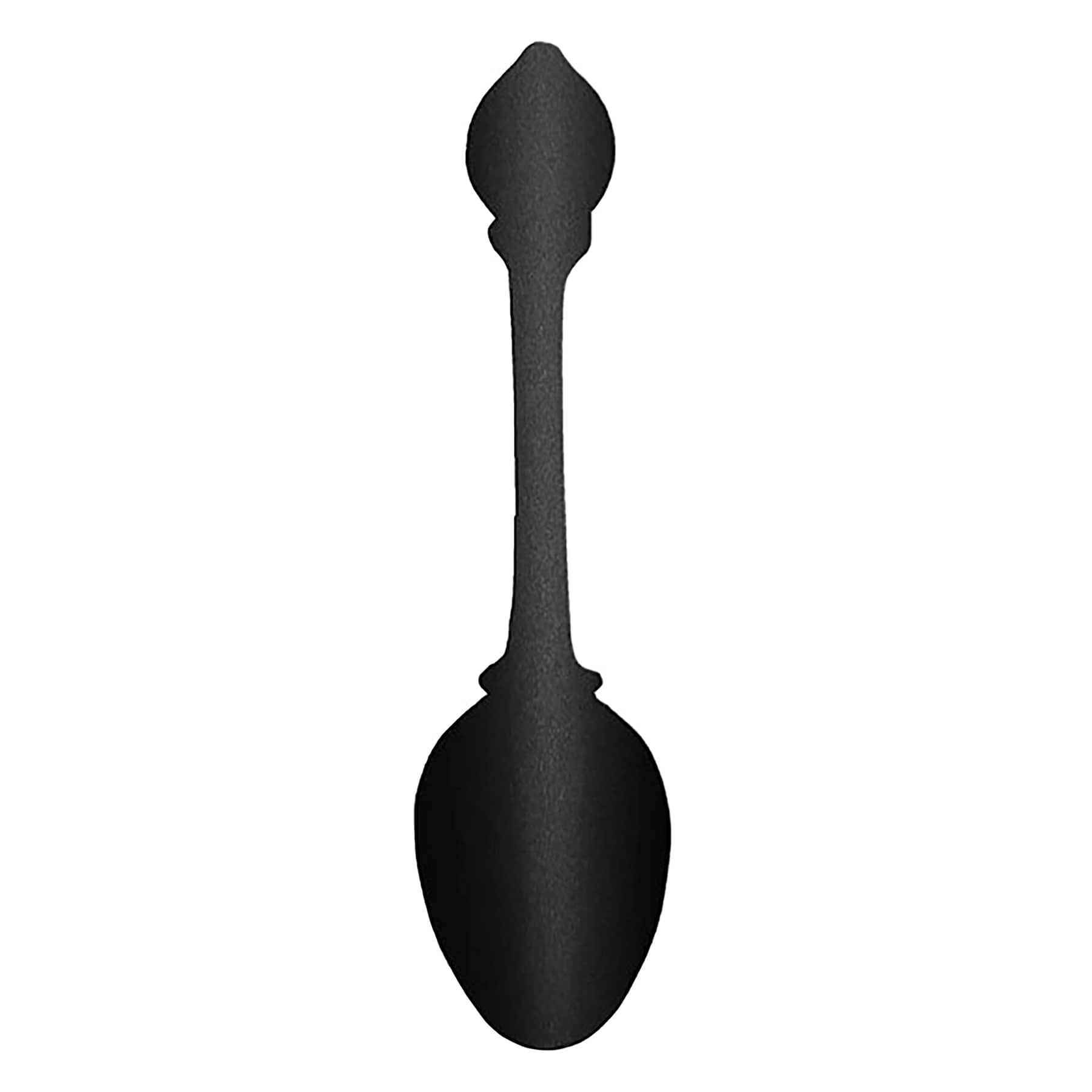 Black Metal Spoon Wall Art, 4x21