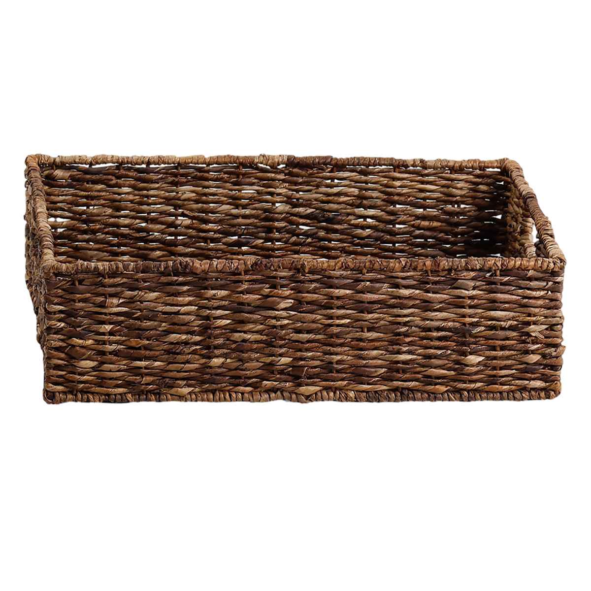 Woven Abaca Under Bed Storage Basket, Large