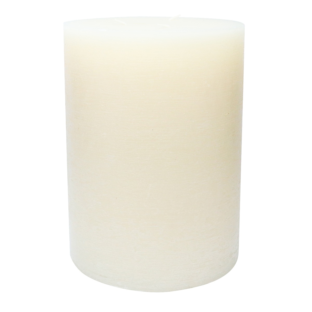 Honeybloom Ivory Unscented Pillar Candle, 6x8