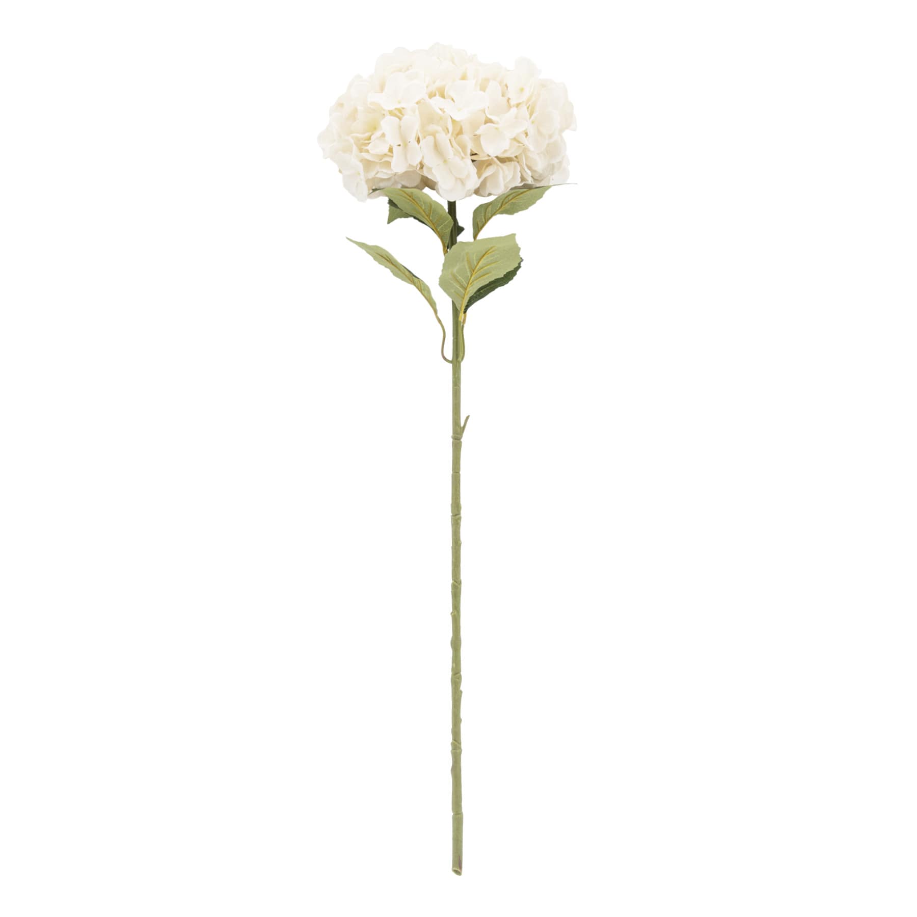 Cream Oversized Hydrangea Stem, 36"