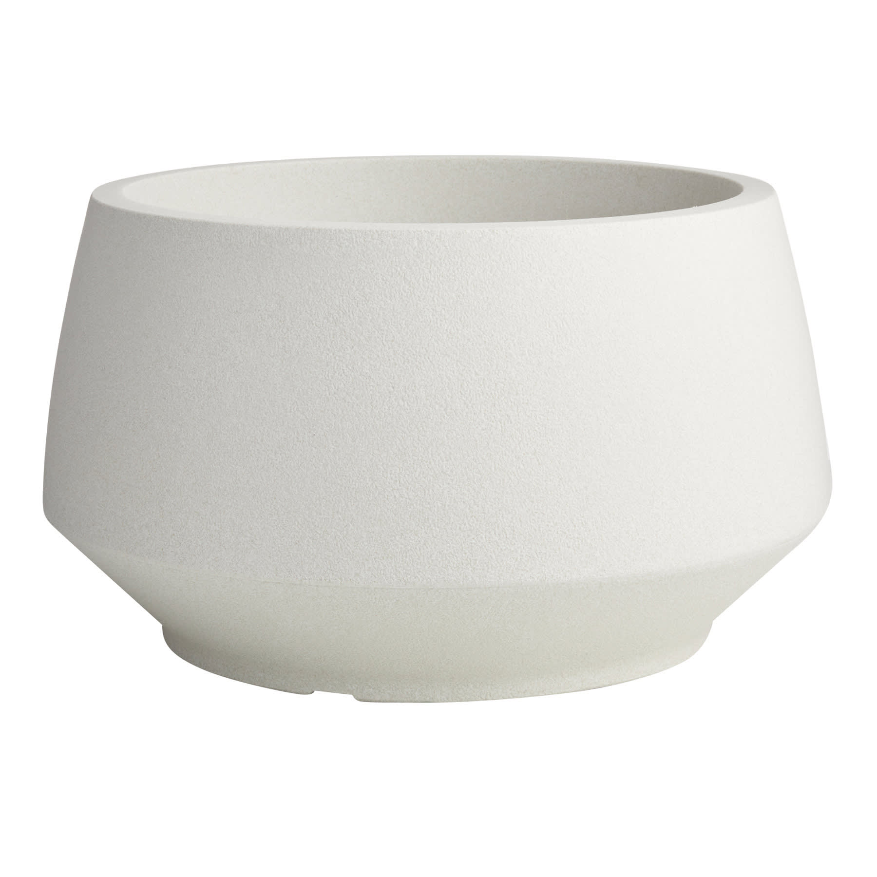 Japi Brut Off-White Outdoor Planter, Large