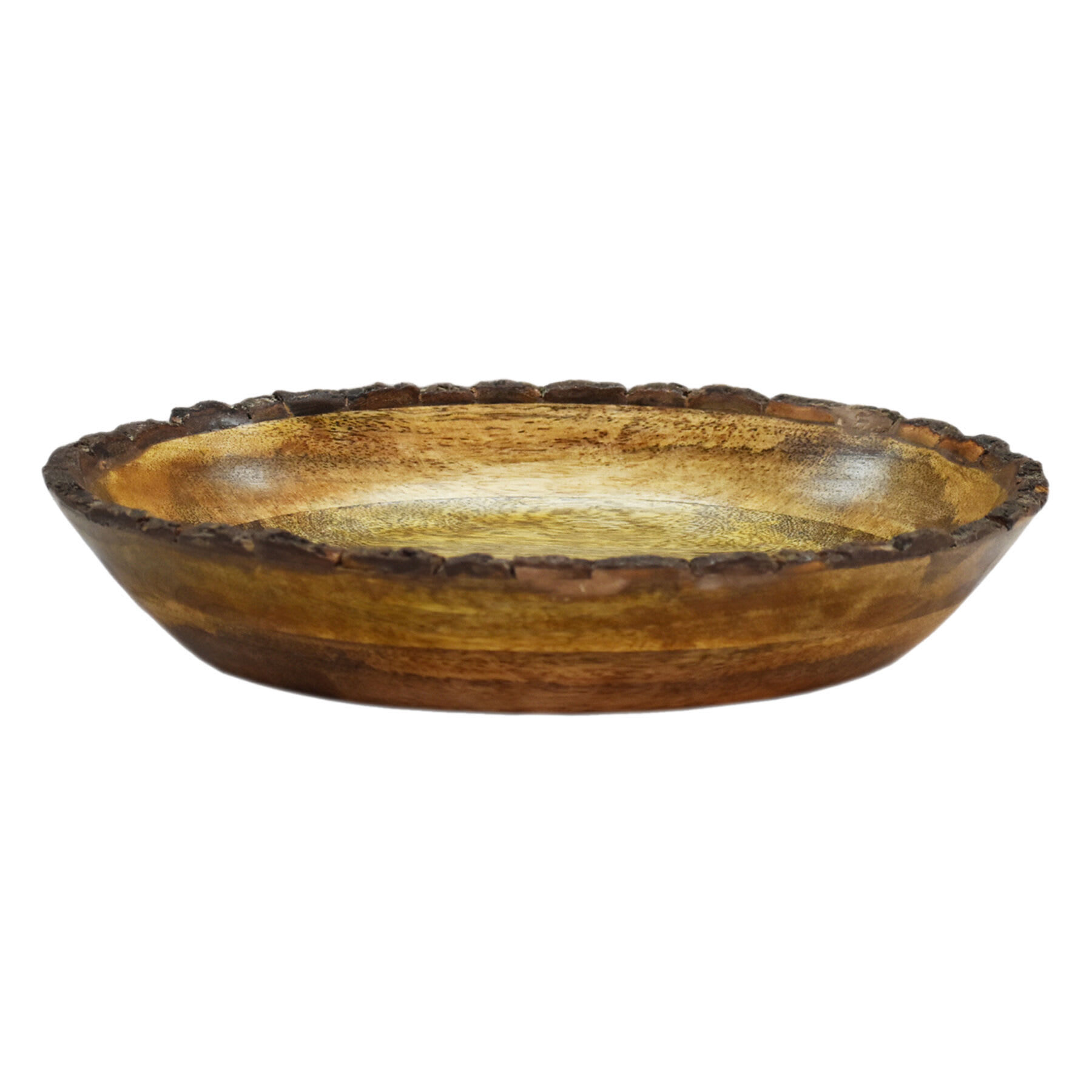 Bark Edge Serving Platter, Small