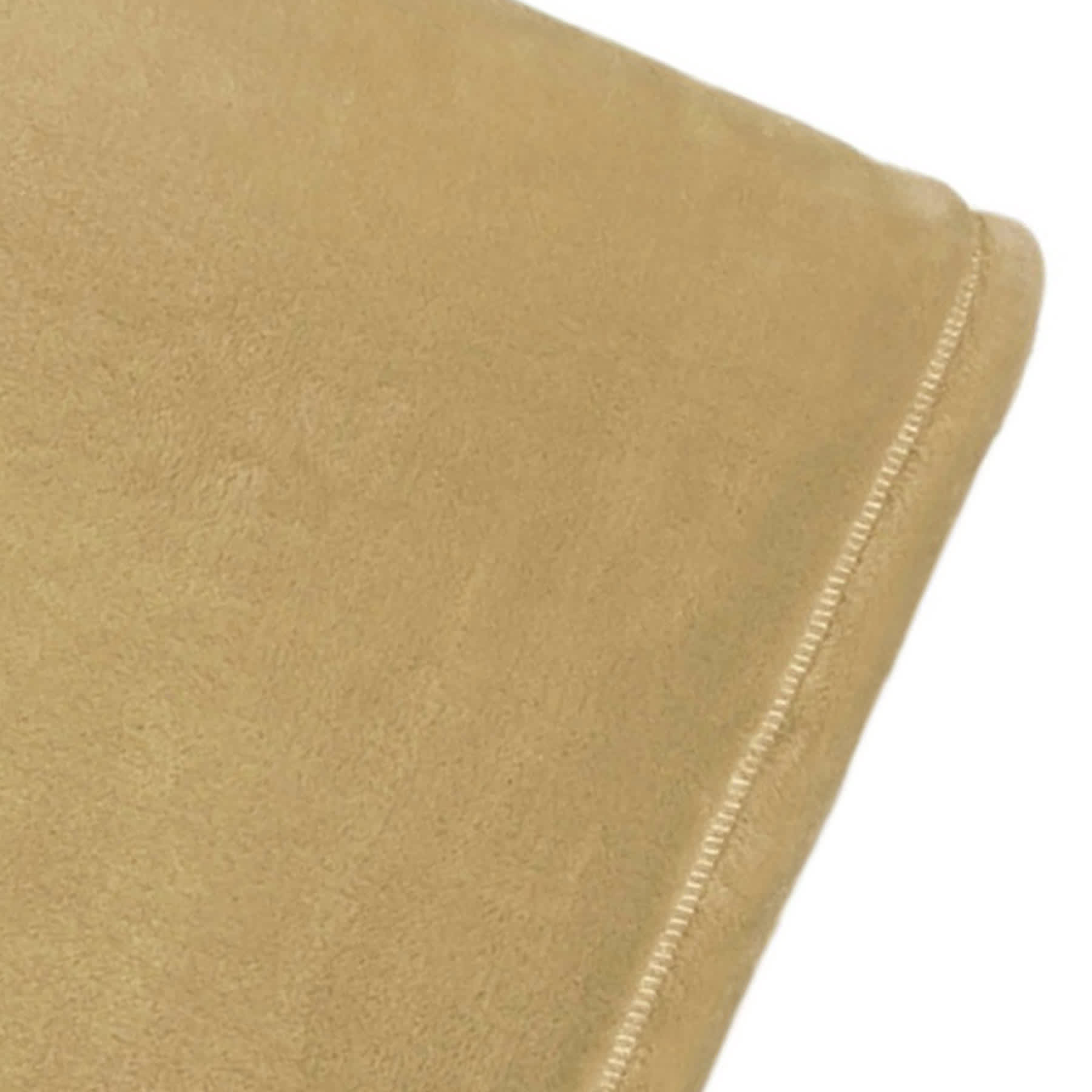 Honeybloom Brown Plush Bed Blanket, Full/Queen