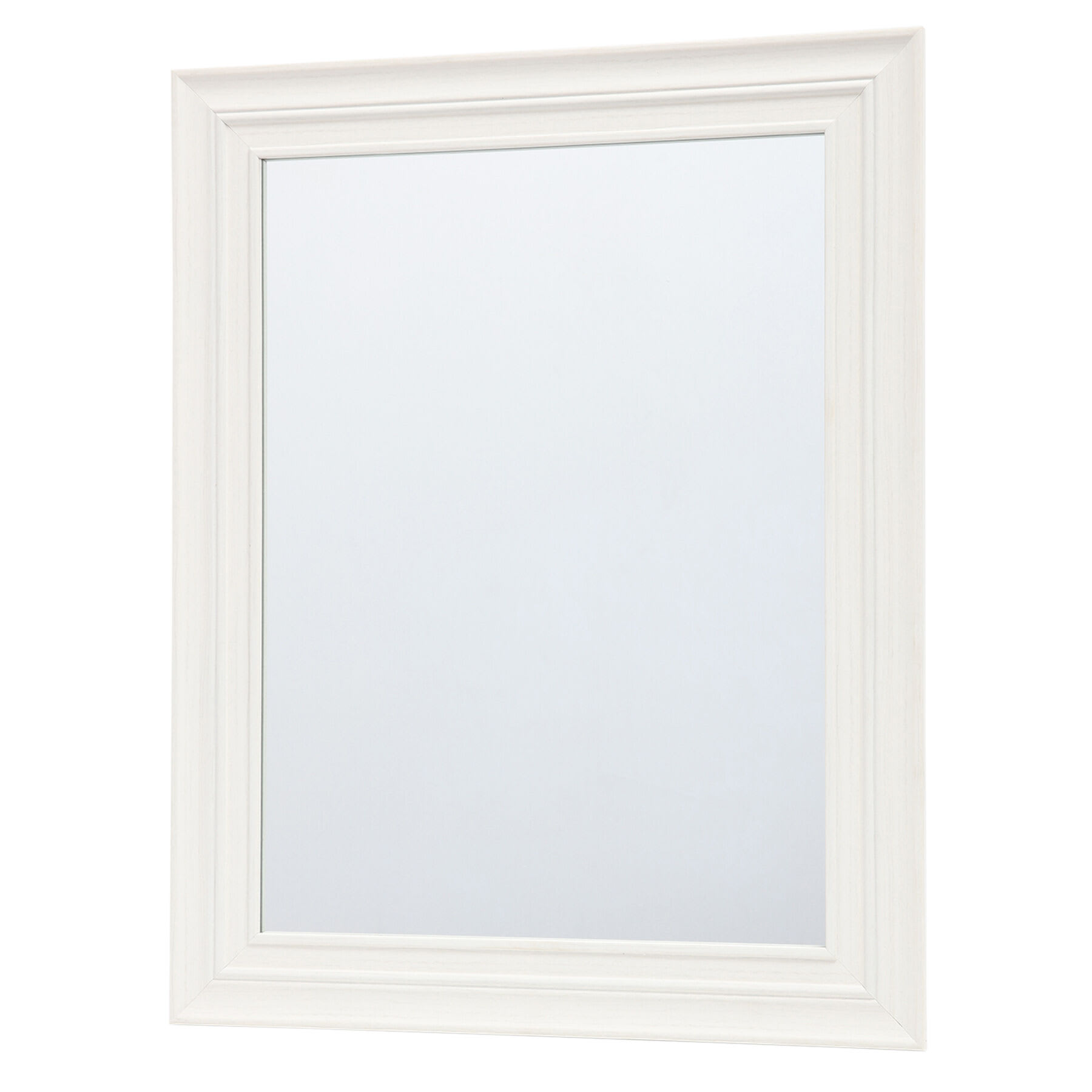 Becky White Framed Rectangle Wall Mirror, 22x28
