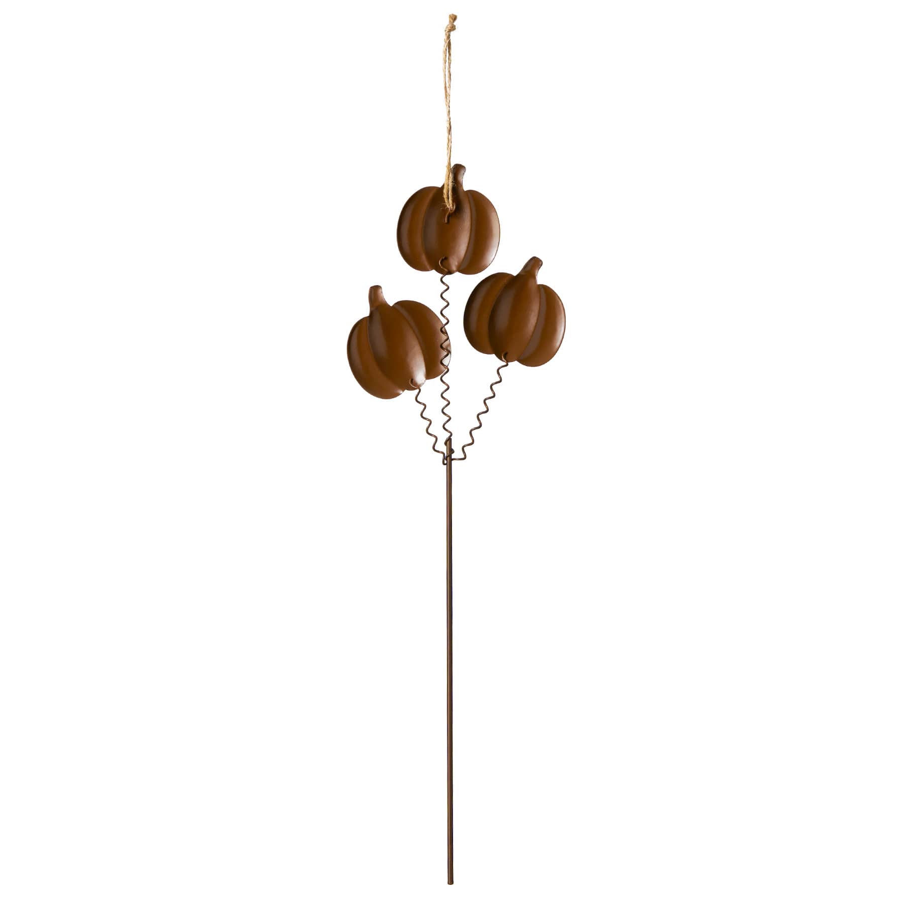 Homespun Harvest Trio Pumpkin Pick, 16"
