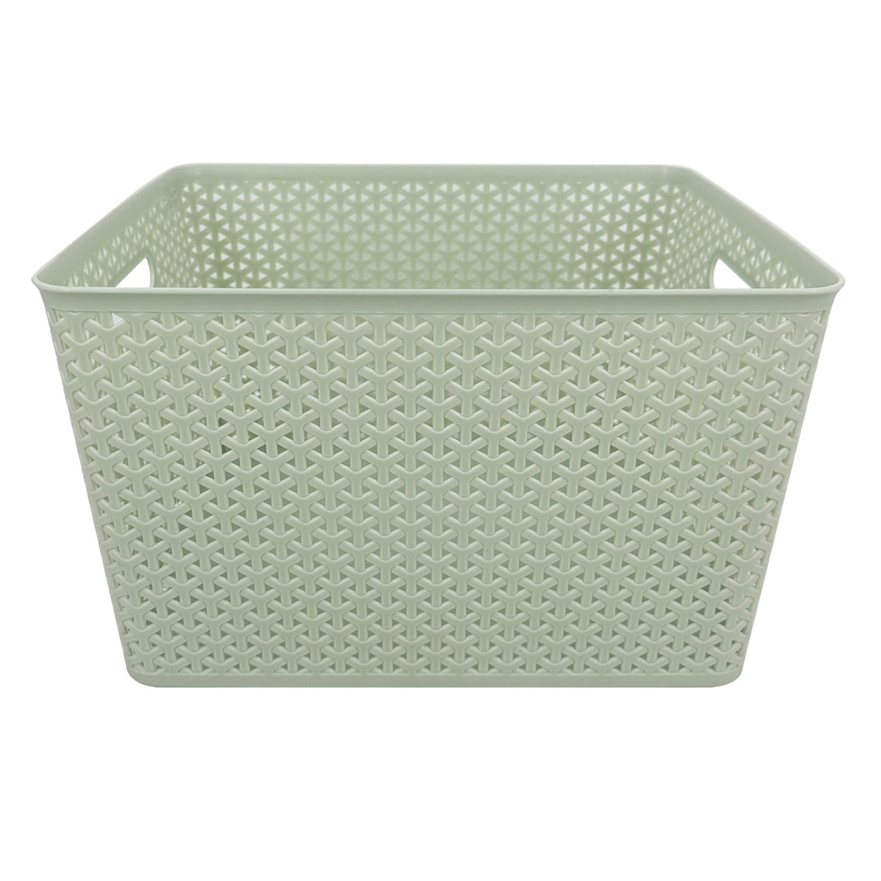 Y-Weave Mint Storage Basket, Small
