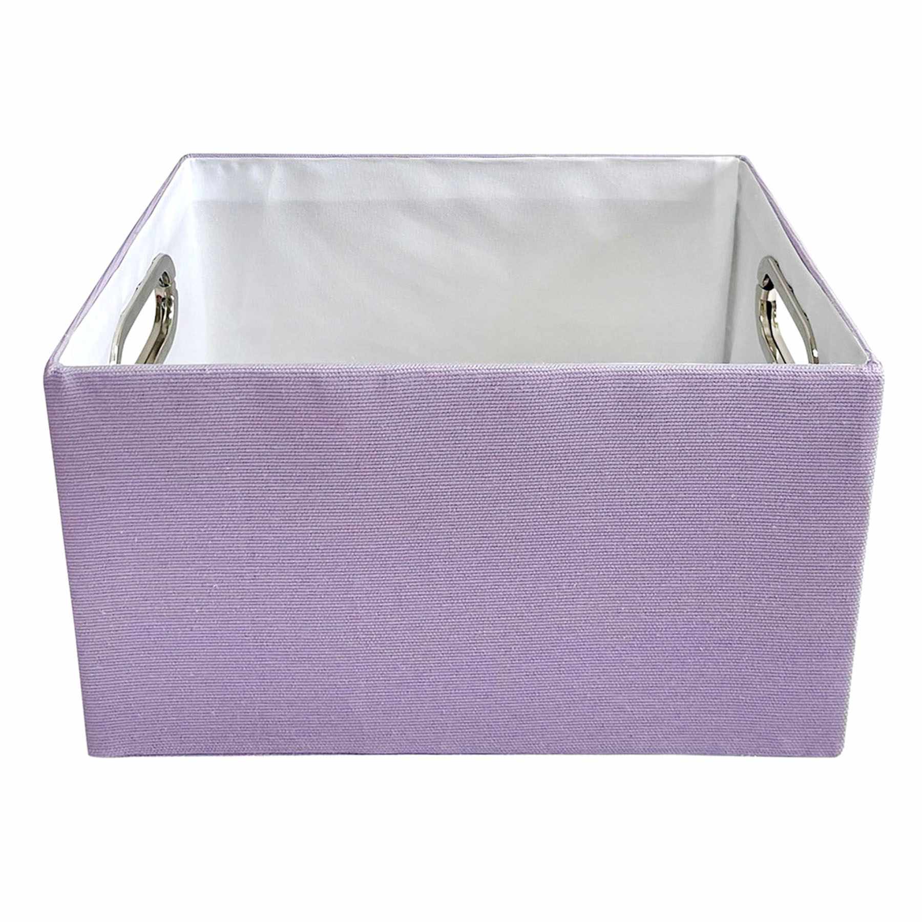 Tiny Dreamers Orchid Petal Fabric Storage Basket, Medium