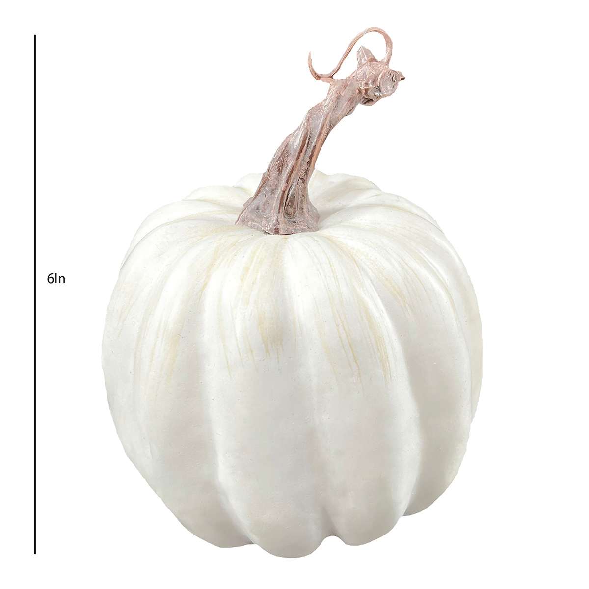 White Pumpkin, 6"
