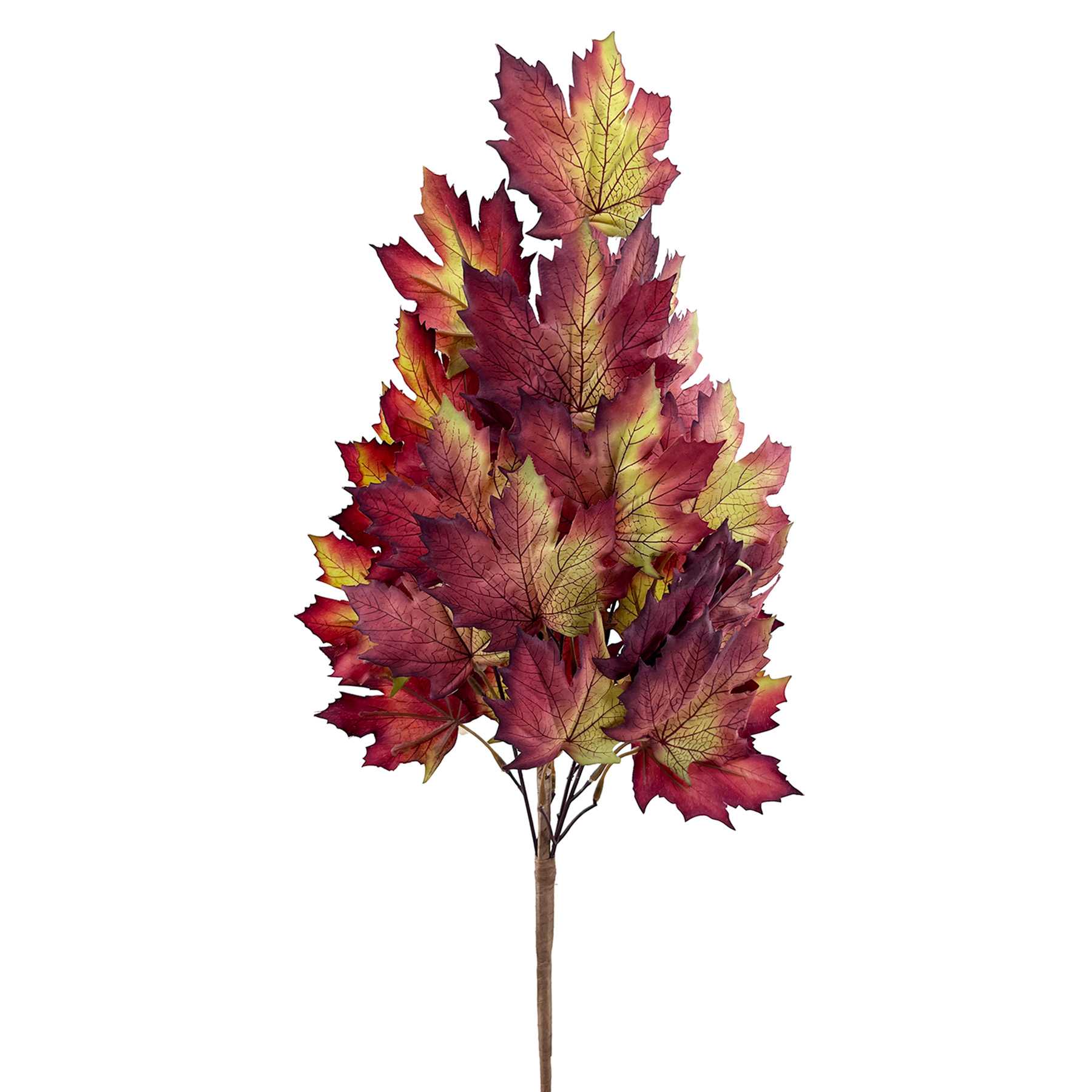 Red Maple Leaves Bush, 23"