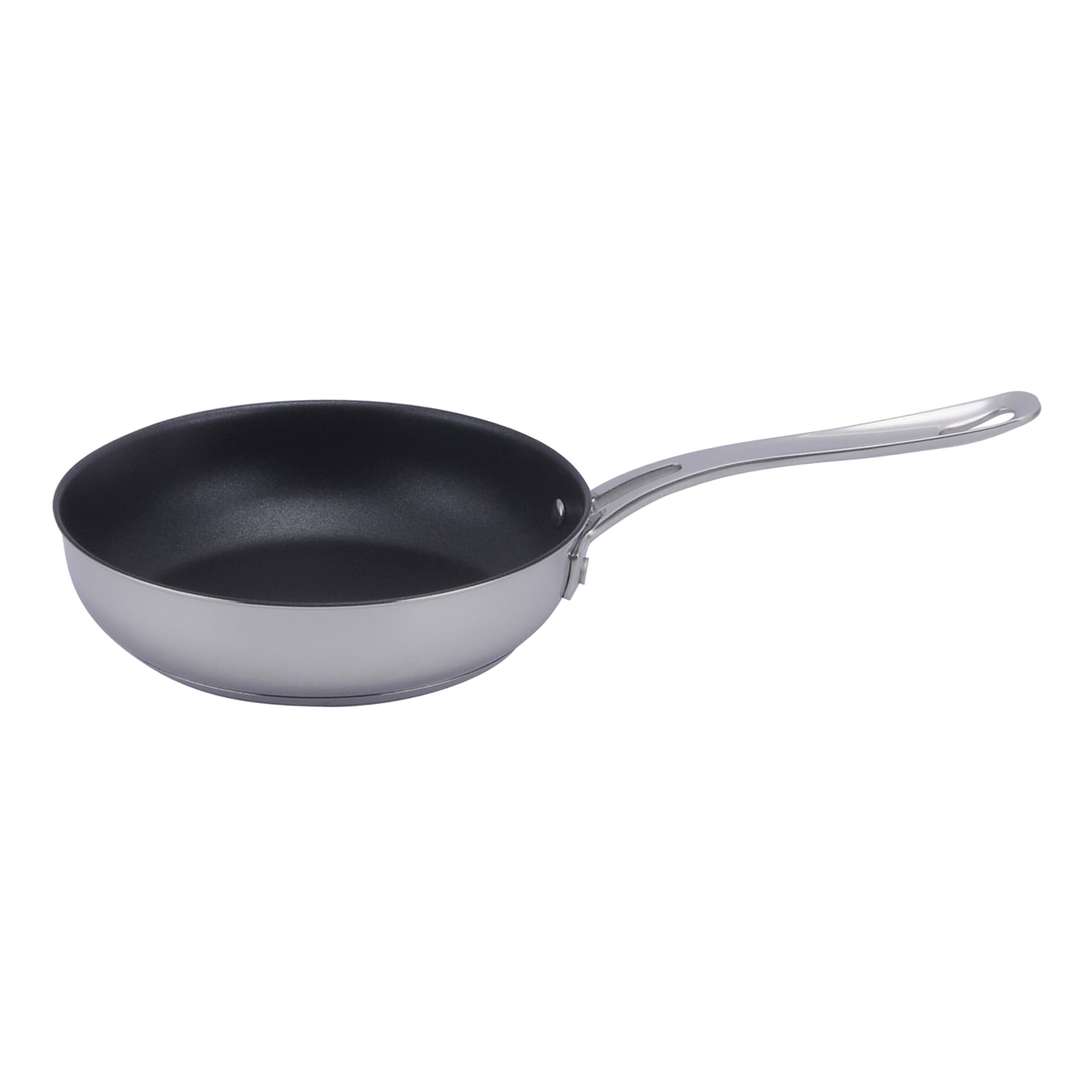 Bistro Non-Stick Stainless Steel Fry Pan, 8"