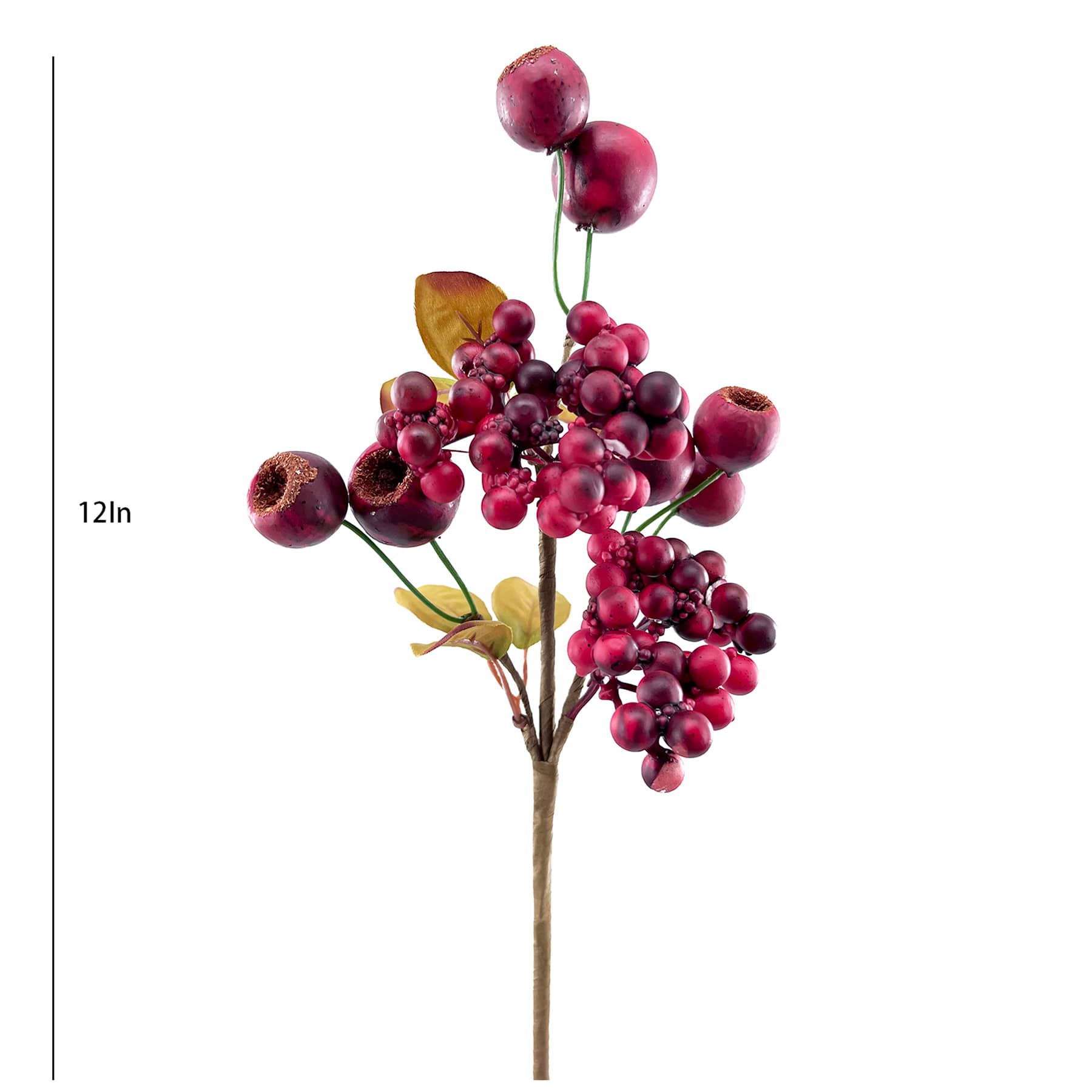 Red Berries Pick, 12"