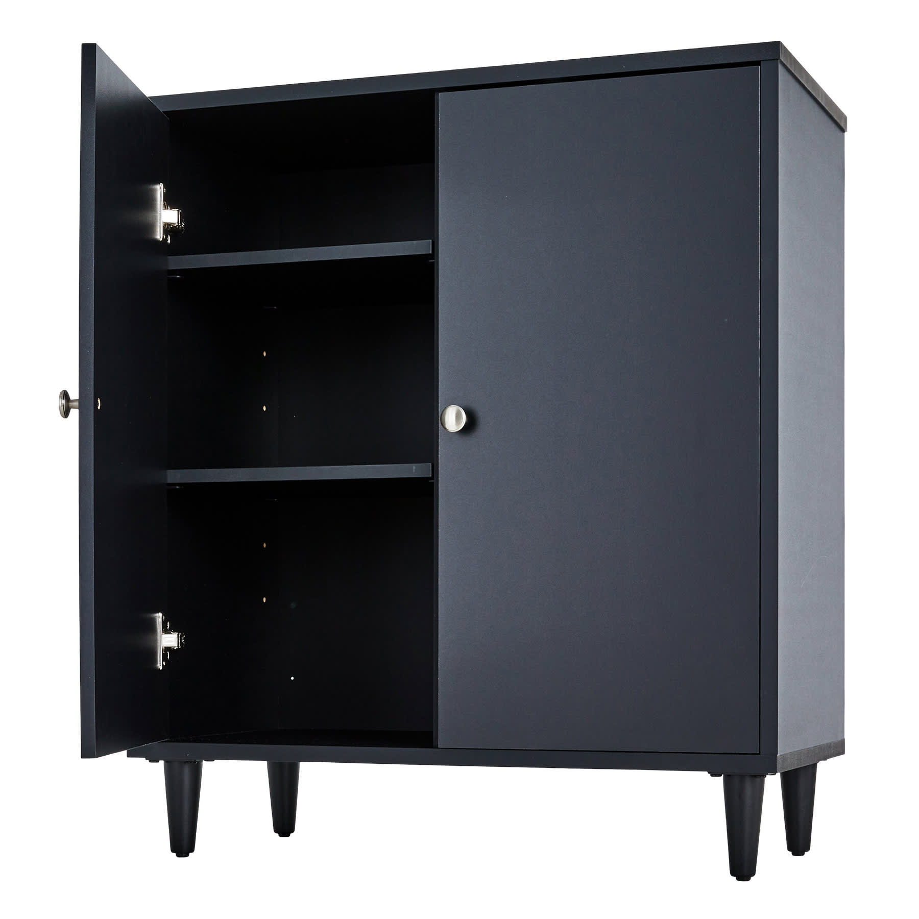 Onyx Wooden Cabinet, Black
